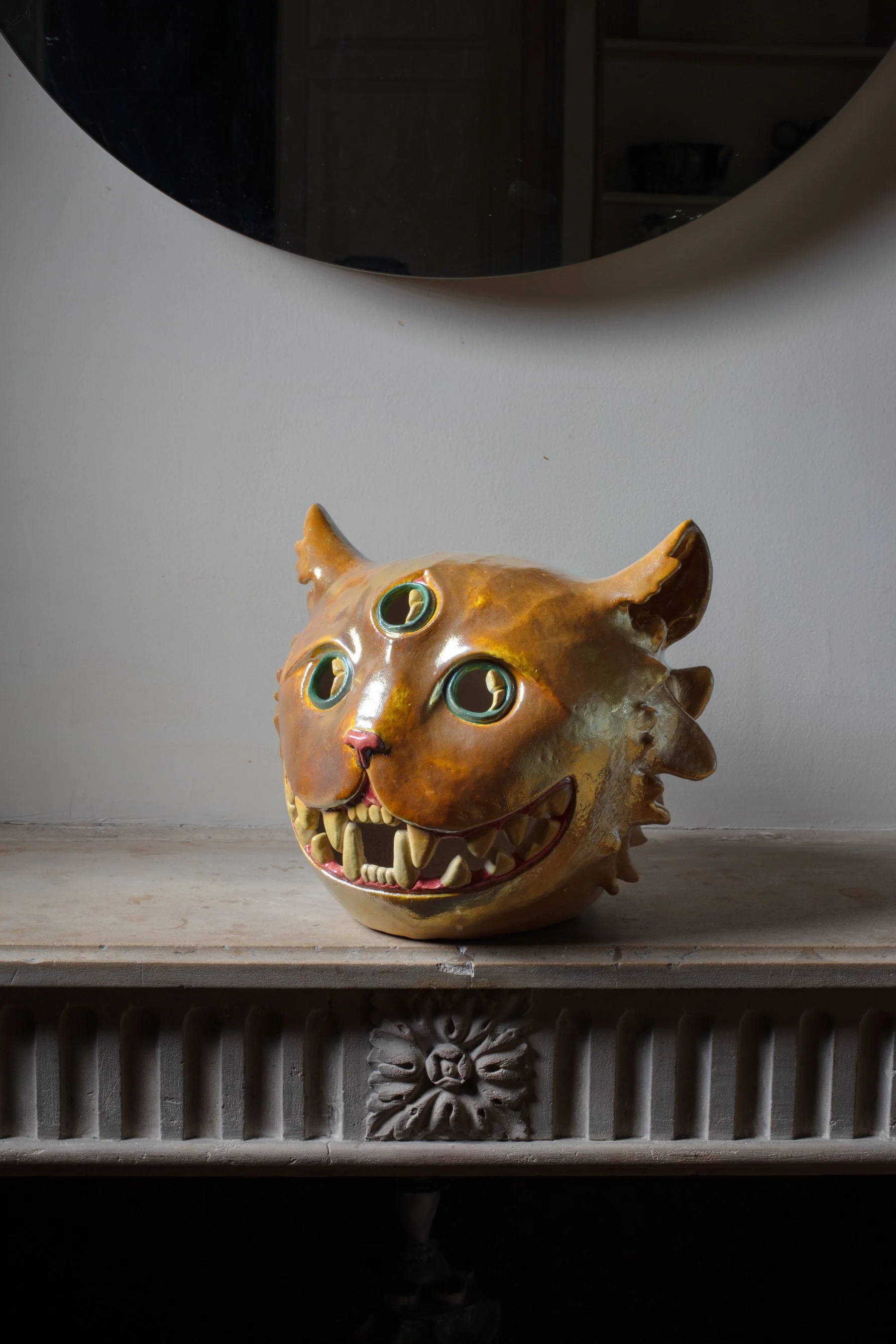 Ming I Ceramic, Underglaze, In-glaze lustre I 10.5 x 13 x 10 in I 2025 I Photo credit: Anthony Girardi