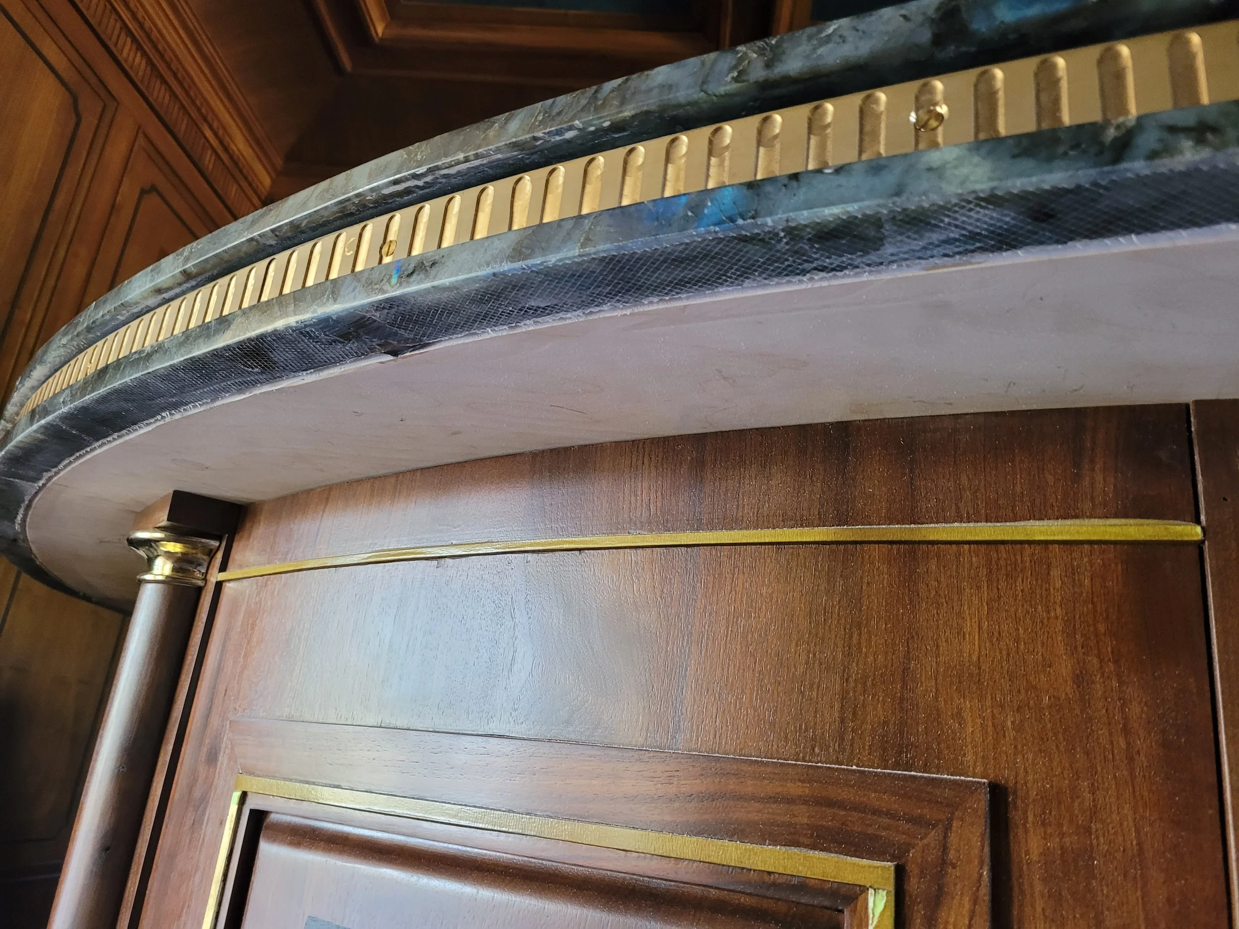 Full-House Wall Paneling and Bar - marble bar top 4.jpg