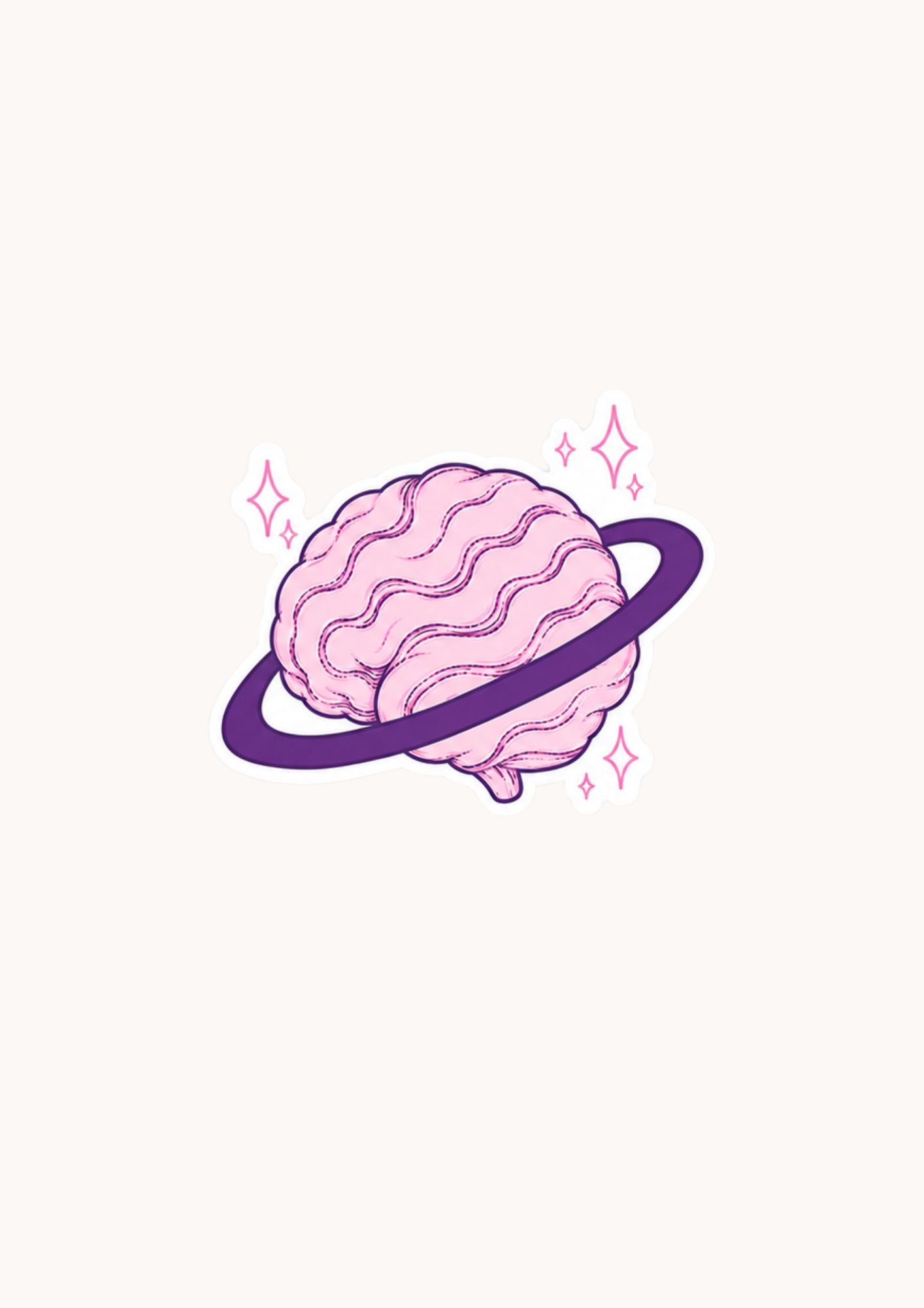 Planet Synaptia Sticker
