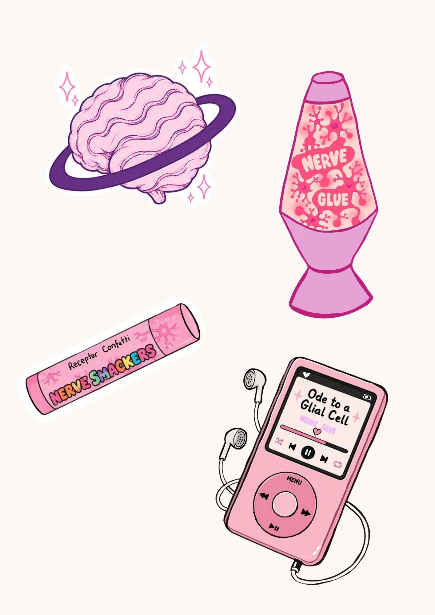 Neural Nostalgia Sticker Pack