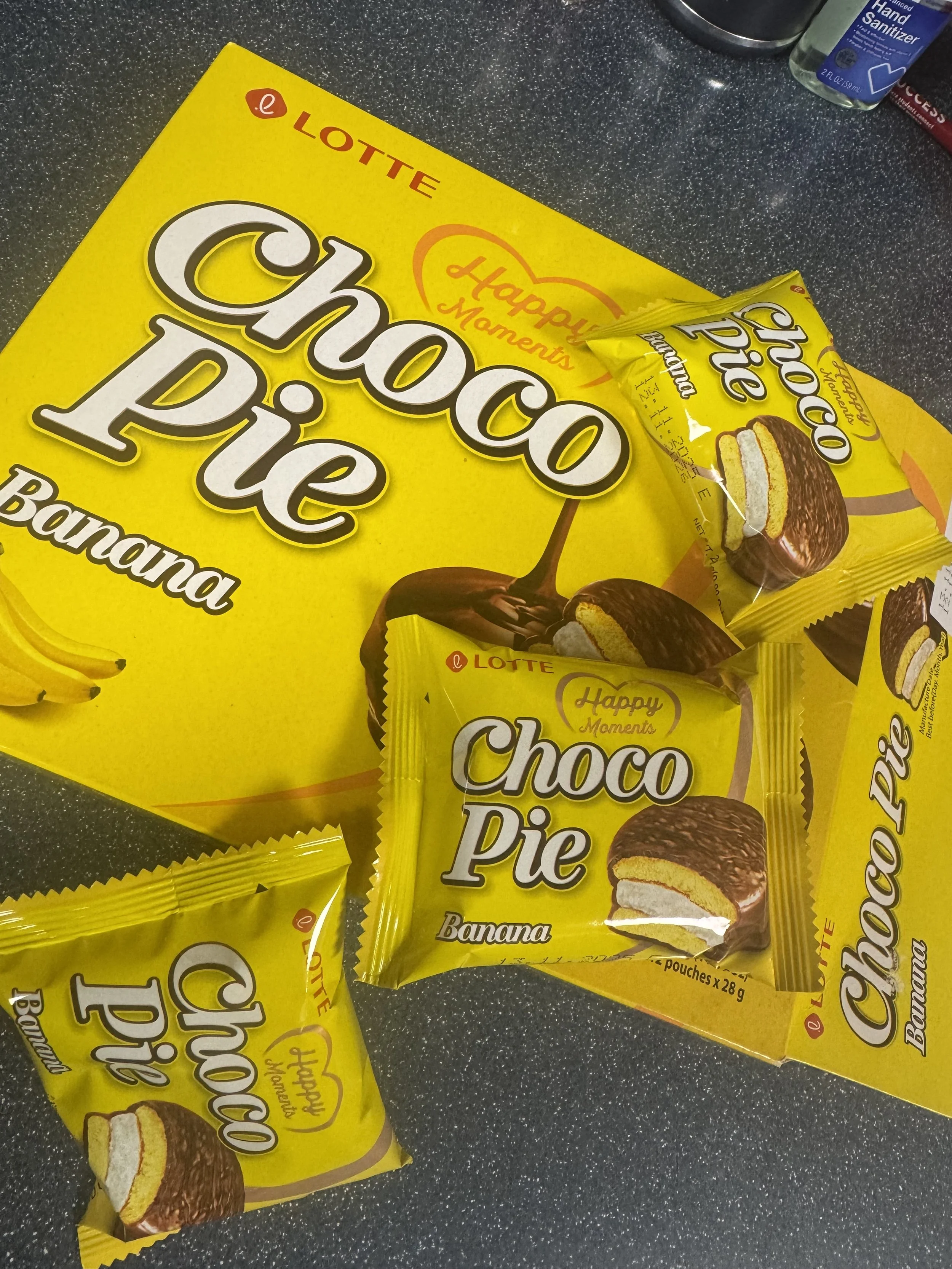 package of choco pie.