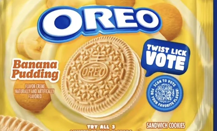 Banana Pudding Oreo Package
