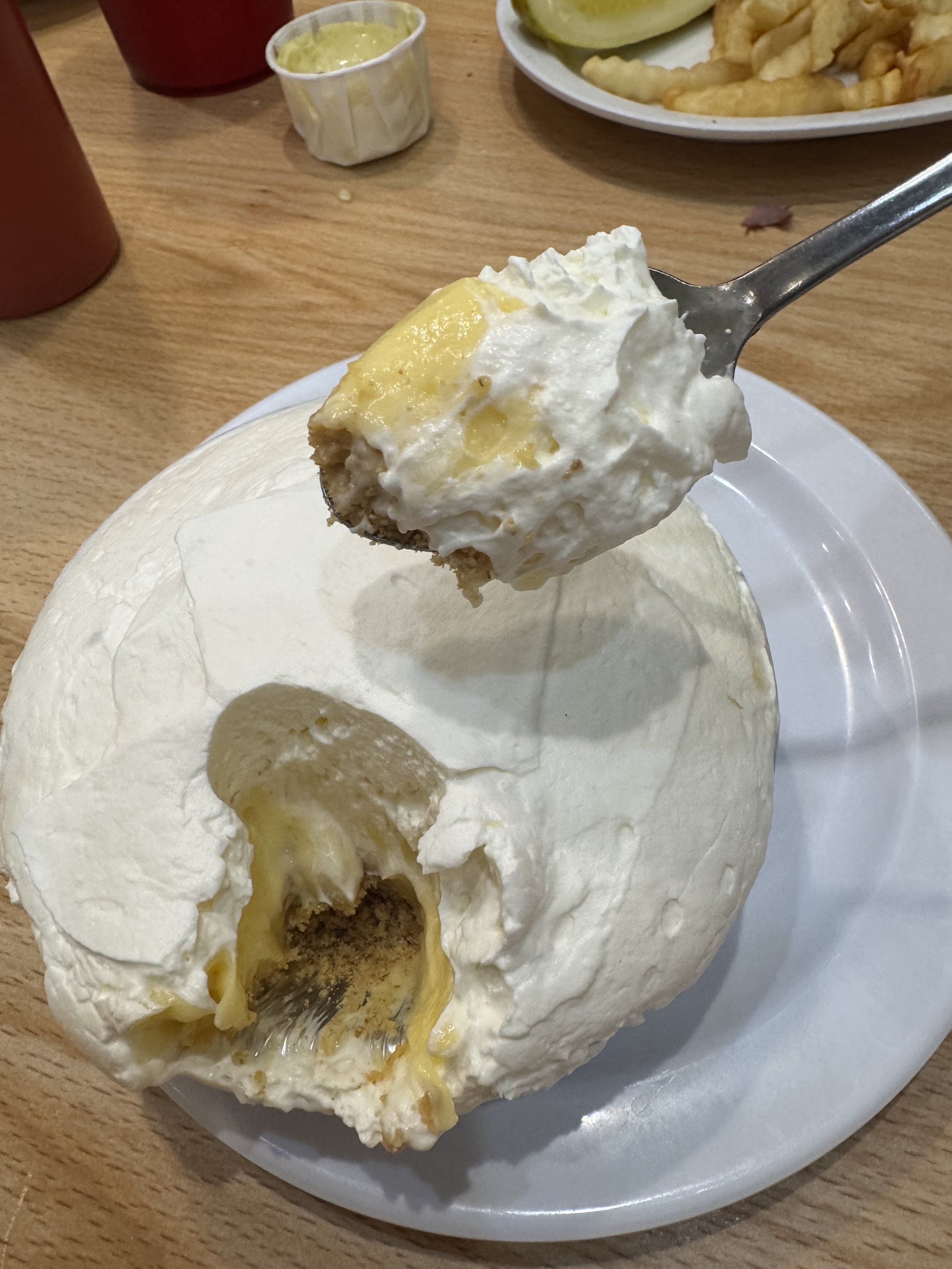 Cecil's Banana Cream PIe.