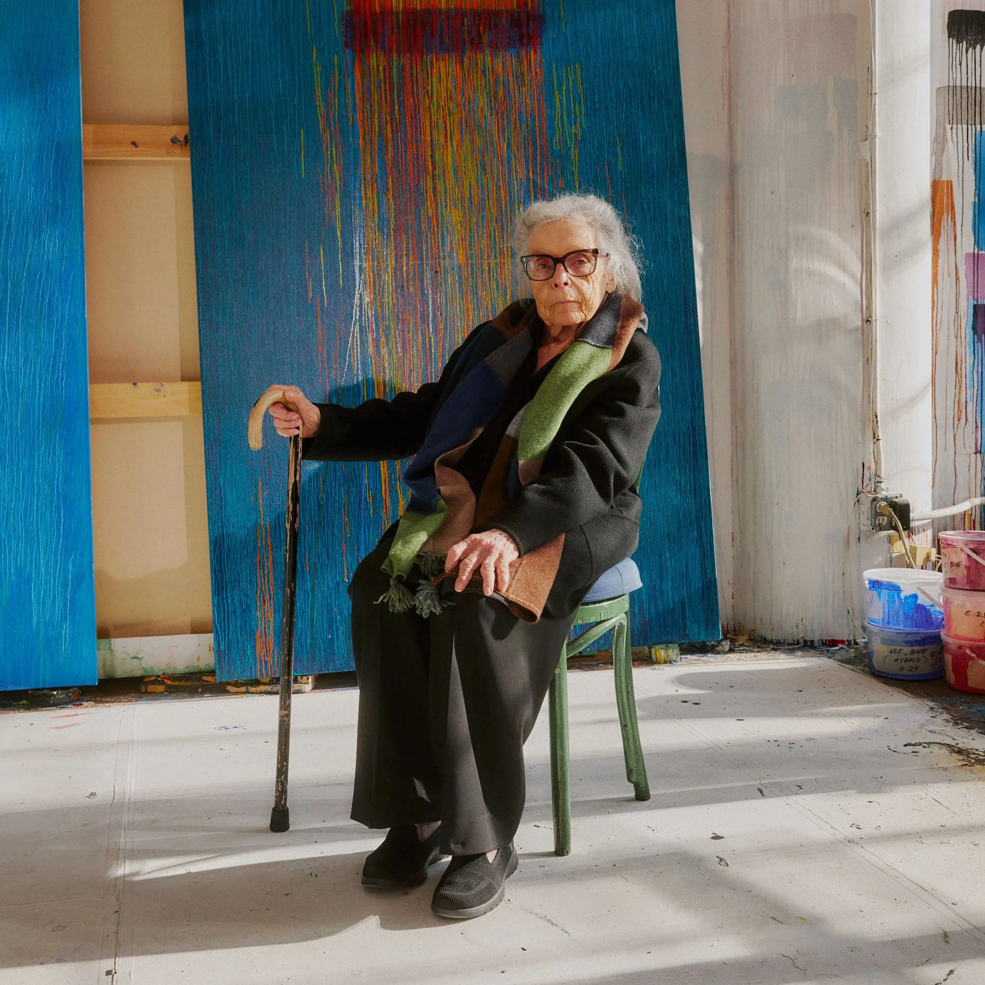 Pat Steir for T Magazine - Emiliano Granado - Photo Assistant