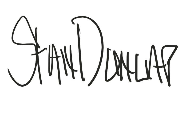 Stan Dunlaps signature