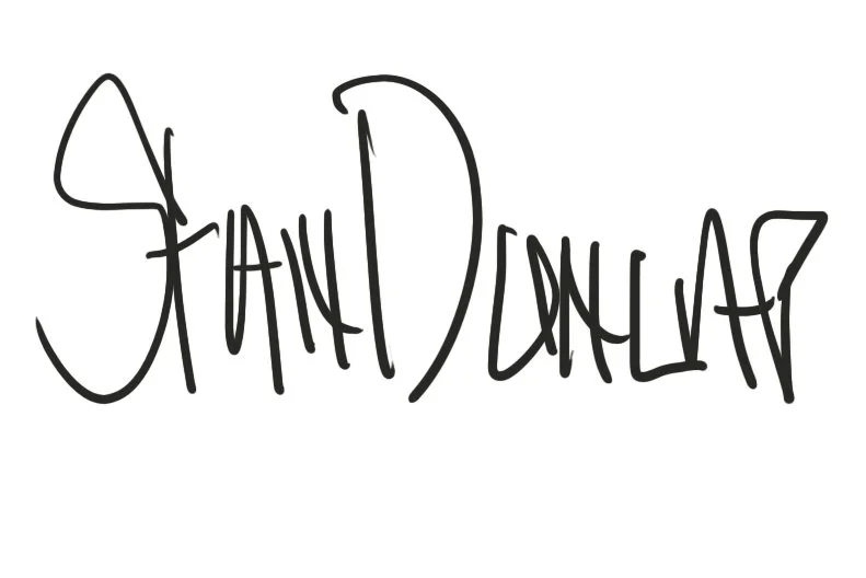 Stan Dunlap's Signature