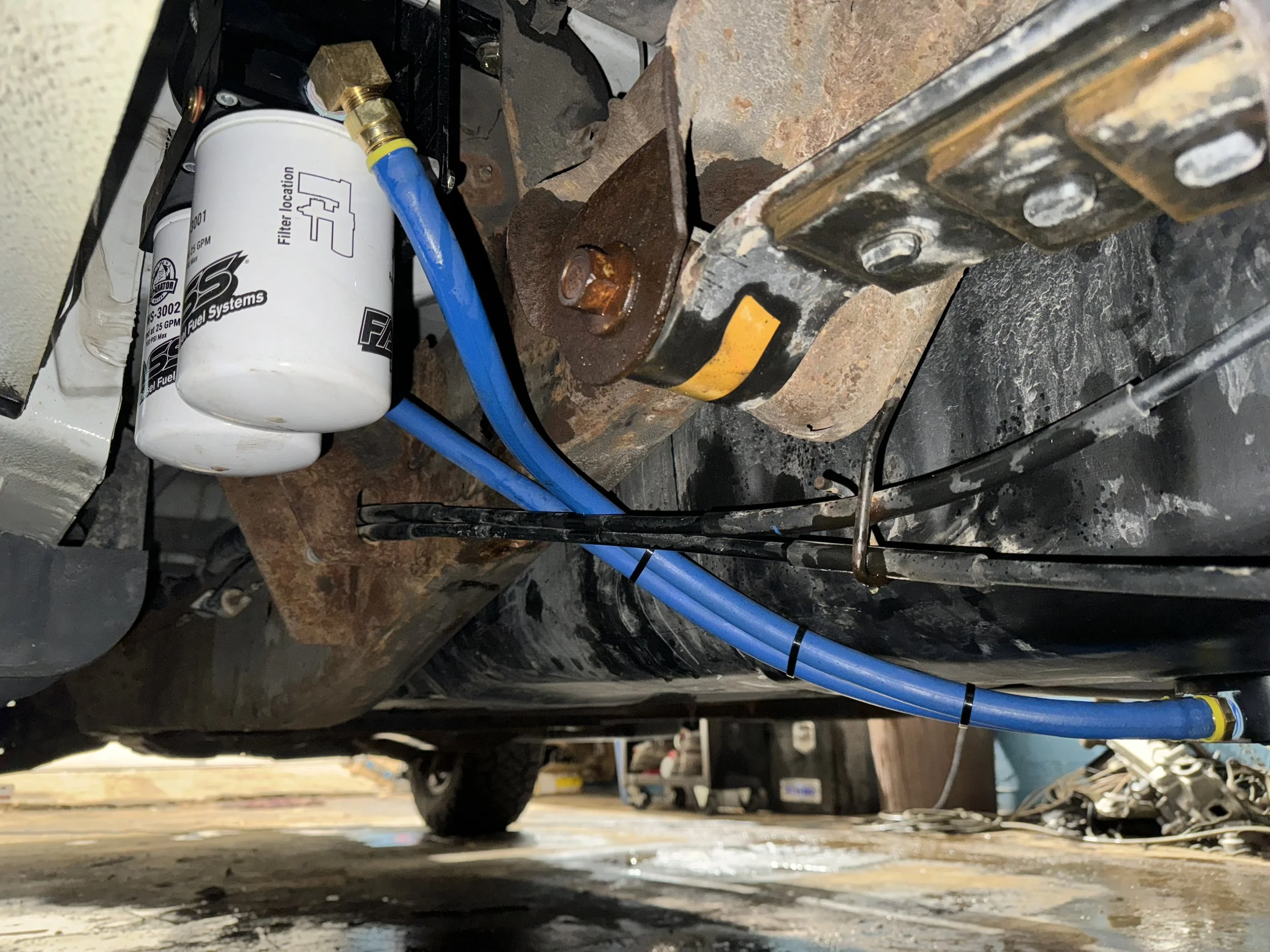 Fass fuel system and sump - CHEVY