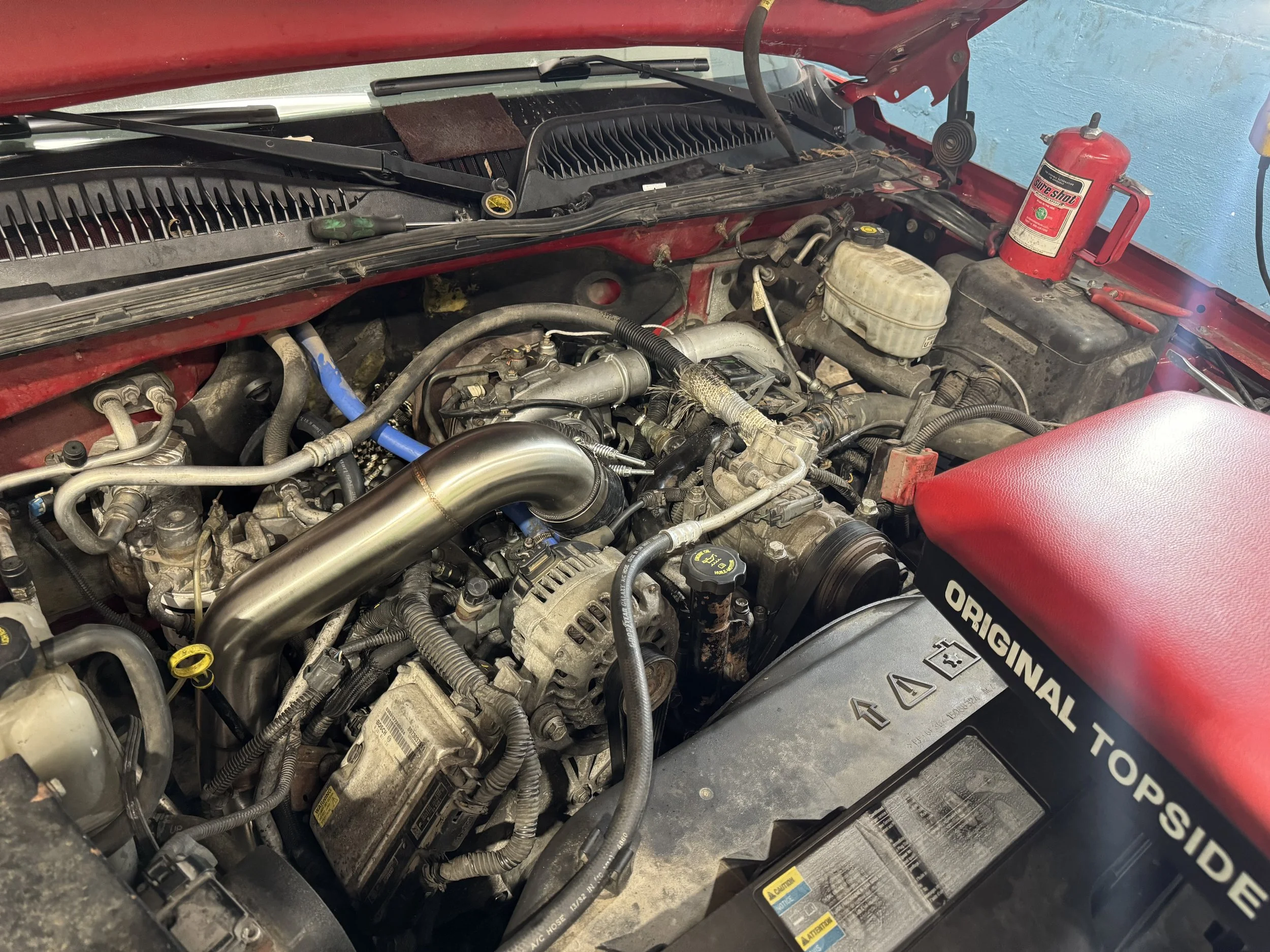 Aftermarket cold side charge pipe - LLY DURAMAX