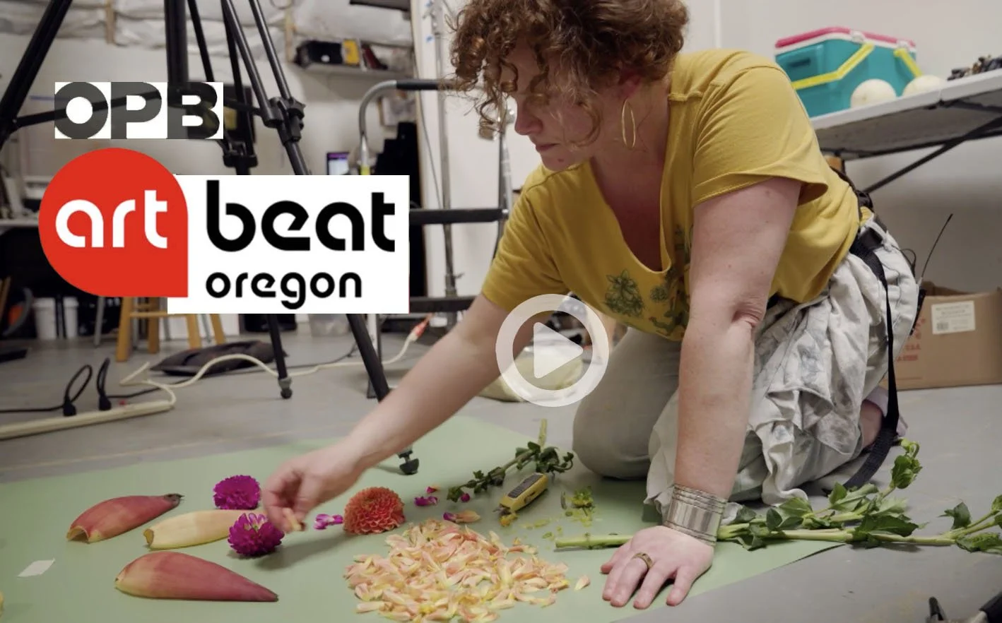Profile on Isabella Cassini from Oregon art beat, OPB