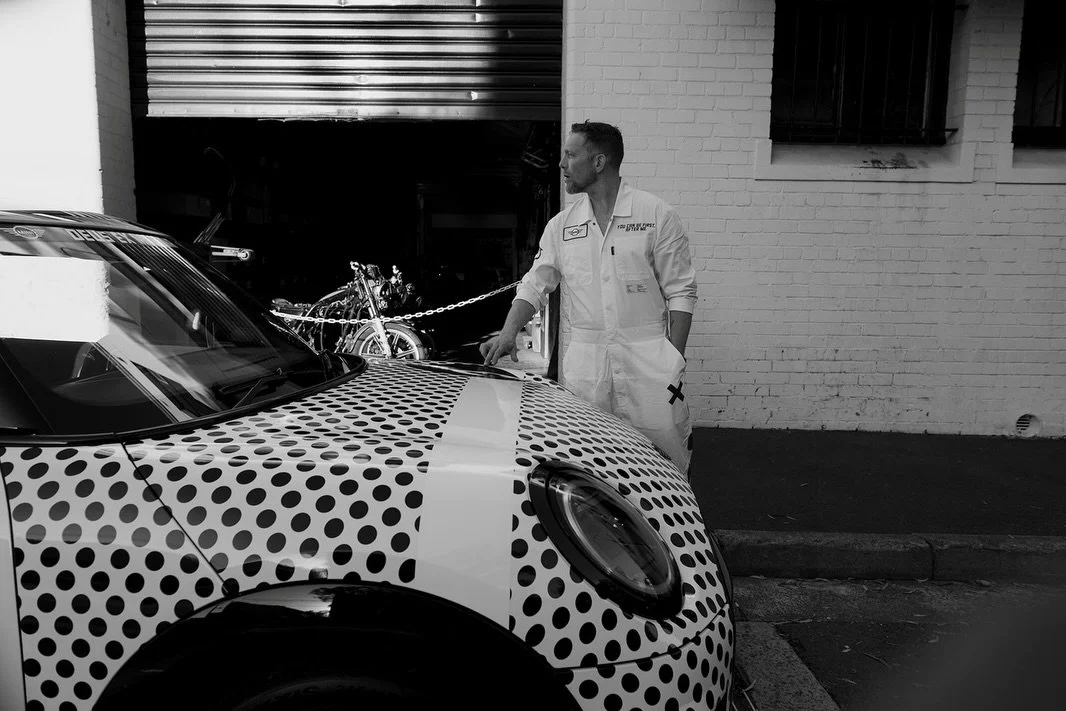 Full wrap for MINI Australia.

Part of the MINI x Deus Ex Machina collaboration
