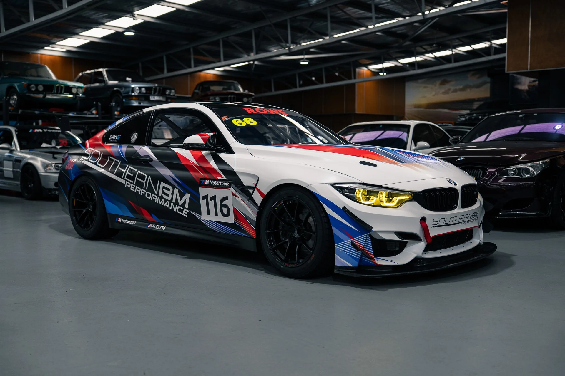 Southern BM BMW M4 GT4 Race Livery