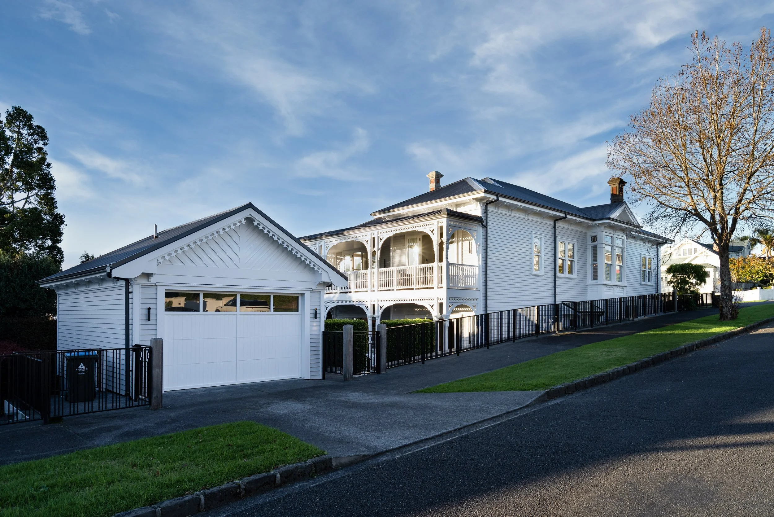 A garage that gives back the yard