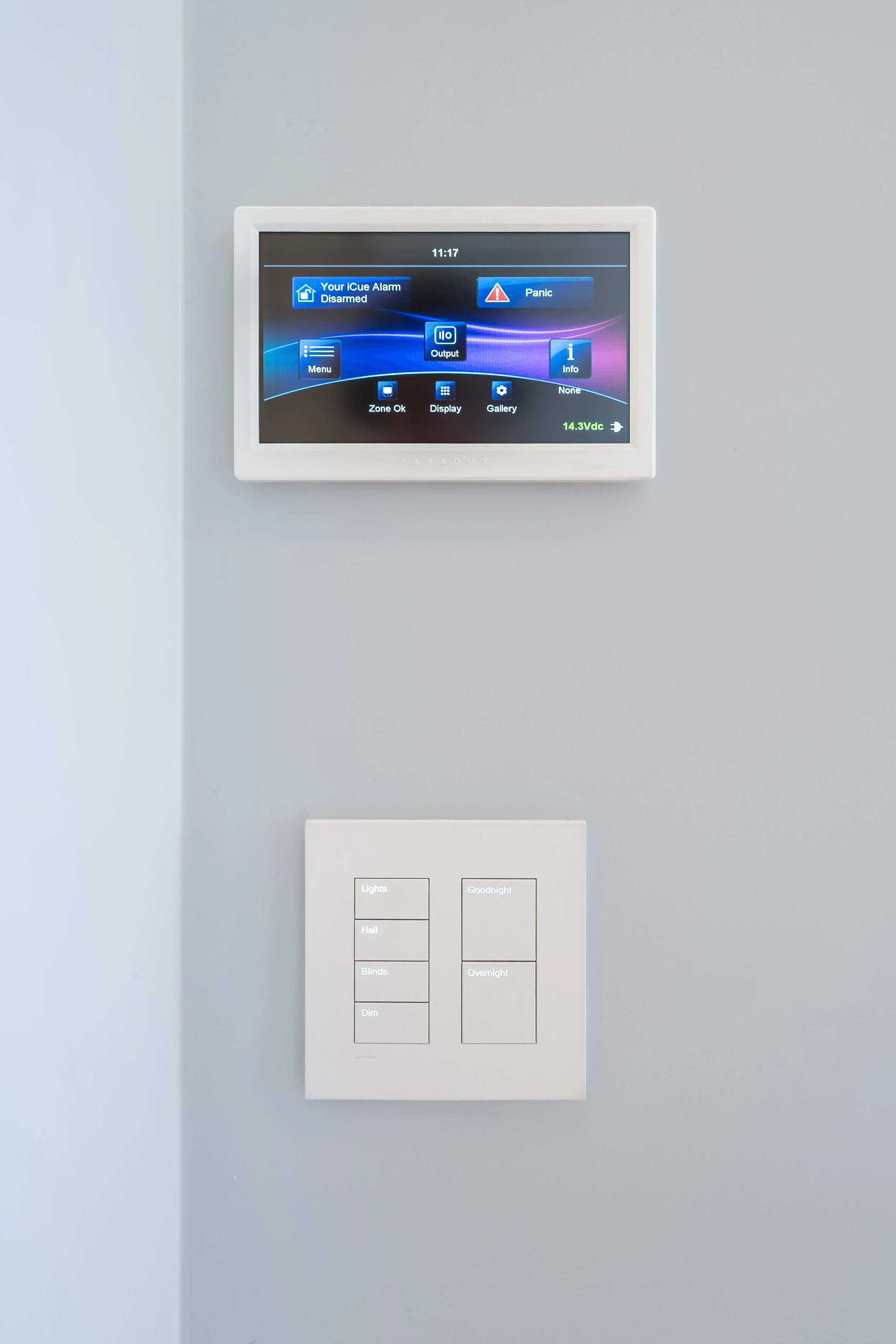 One keypad, full control