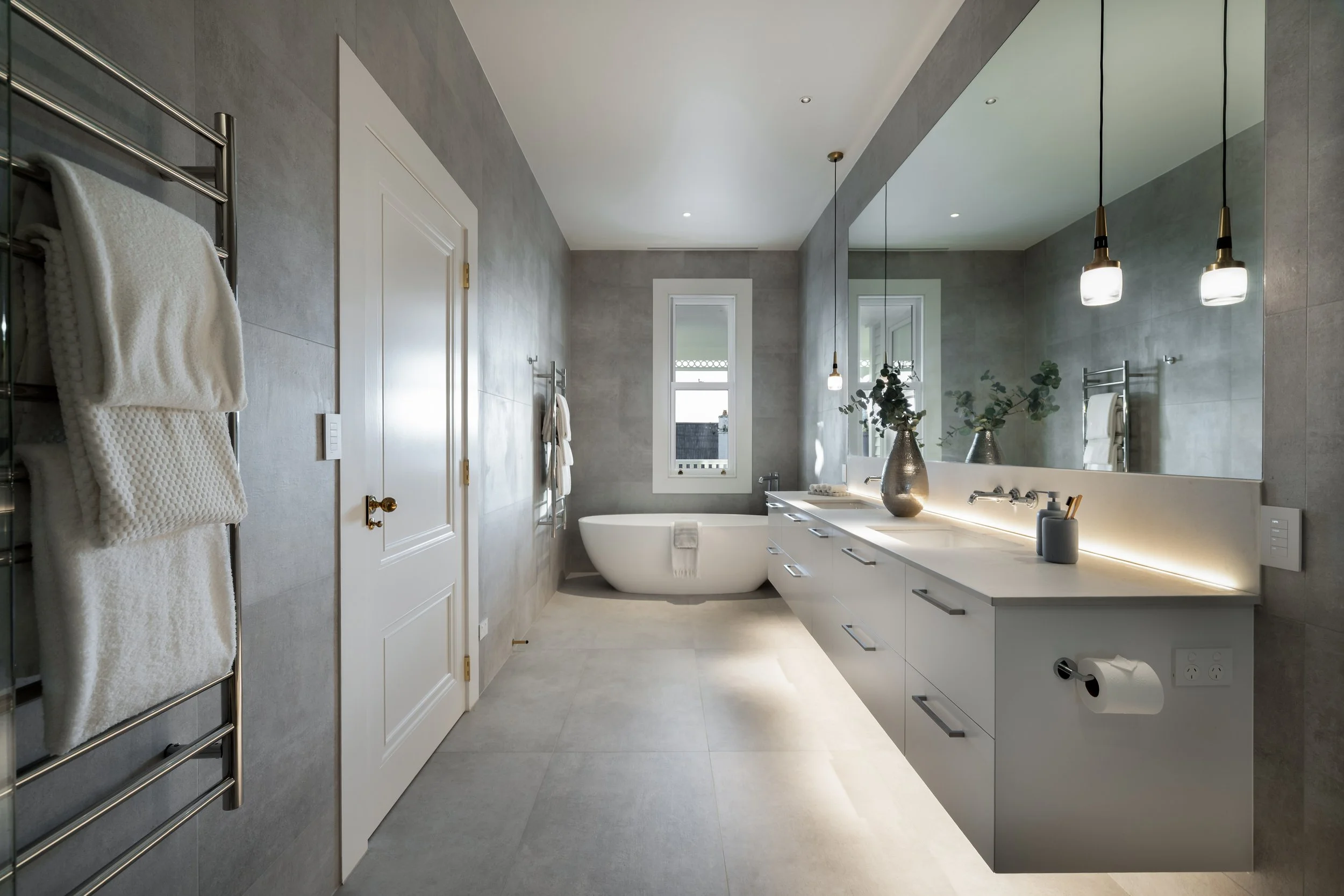 Full coverage, every bathroom