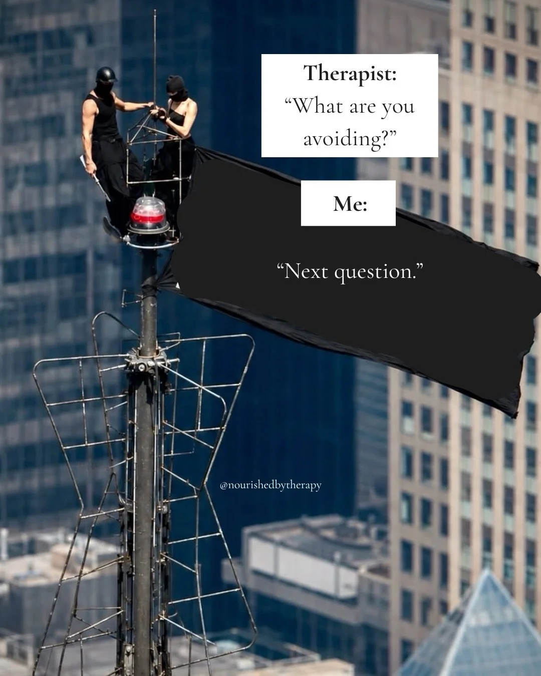 Source: trust me. #mentalhealthmemes #empirestatebuilding #empirestateofmind #therapistofinstagram