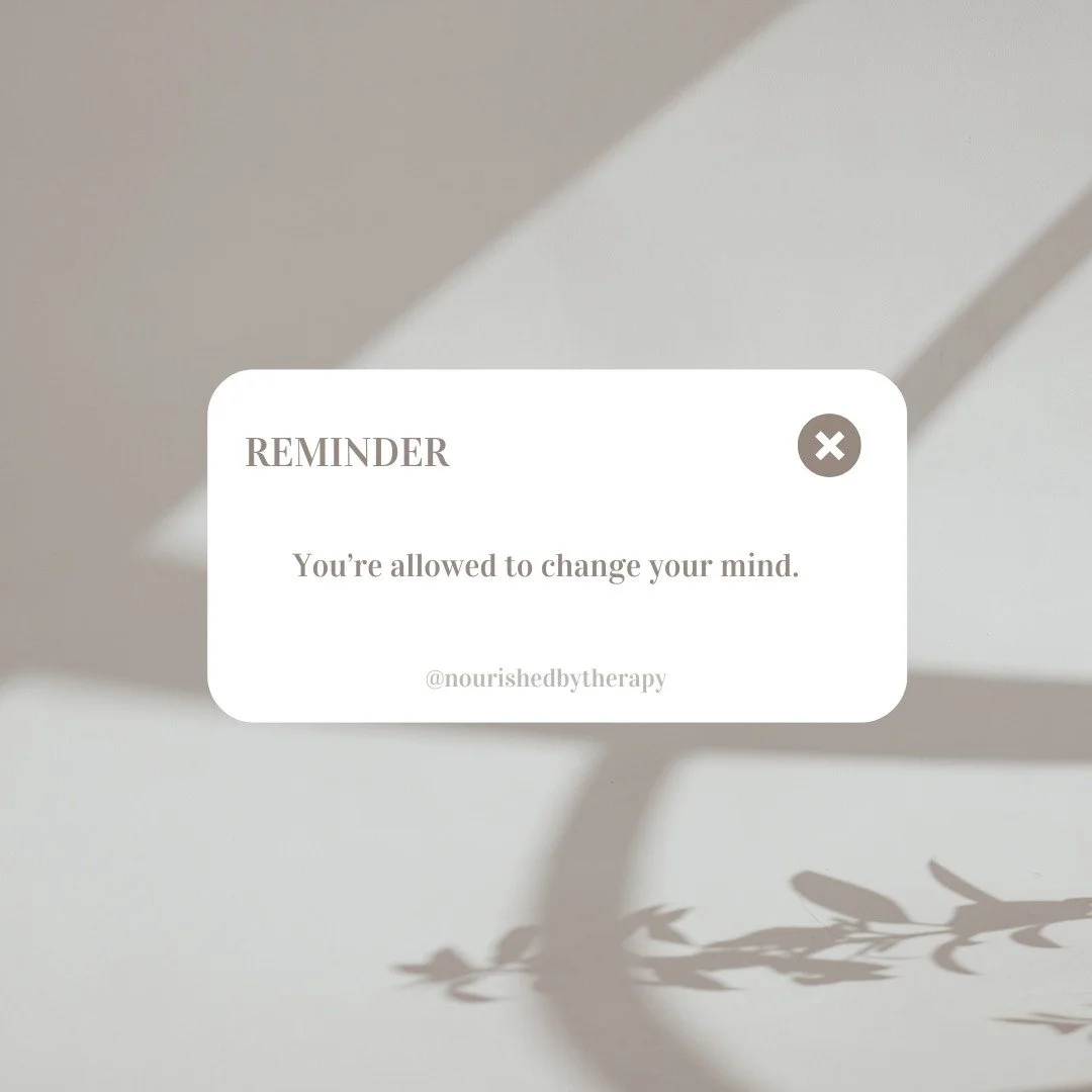 A little reminder for the days when you feel like you should be further along, doing more, or handling things differently. 🤍

Growth isn't always loud or obvious. Sometimes it looks like setting a boundary you used to avoid, sitting with a feeling i
