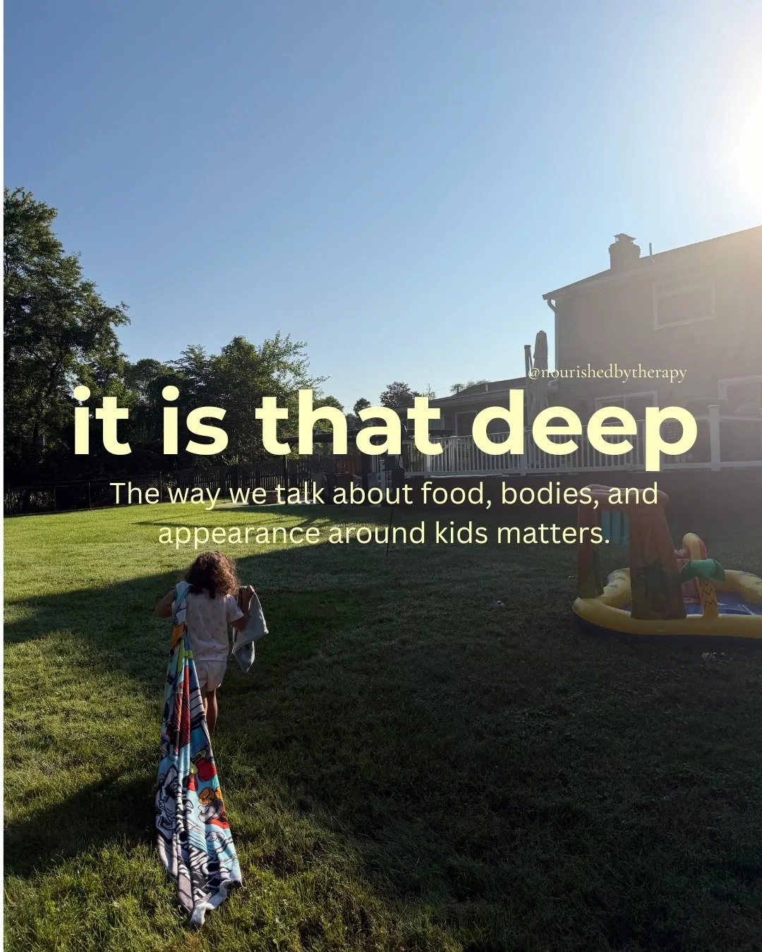 We sometimes hear, &ldquo;They&rsquo;re just kids. They don&rsquo;t understand.&rdquo;

But research suggests that body image concerns and appearance-related attitudes can emerge as early as the preschool years.

That doesn&rsquo;t mean one comment i