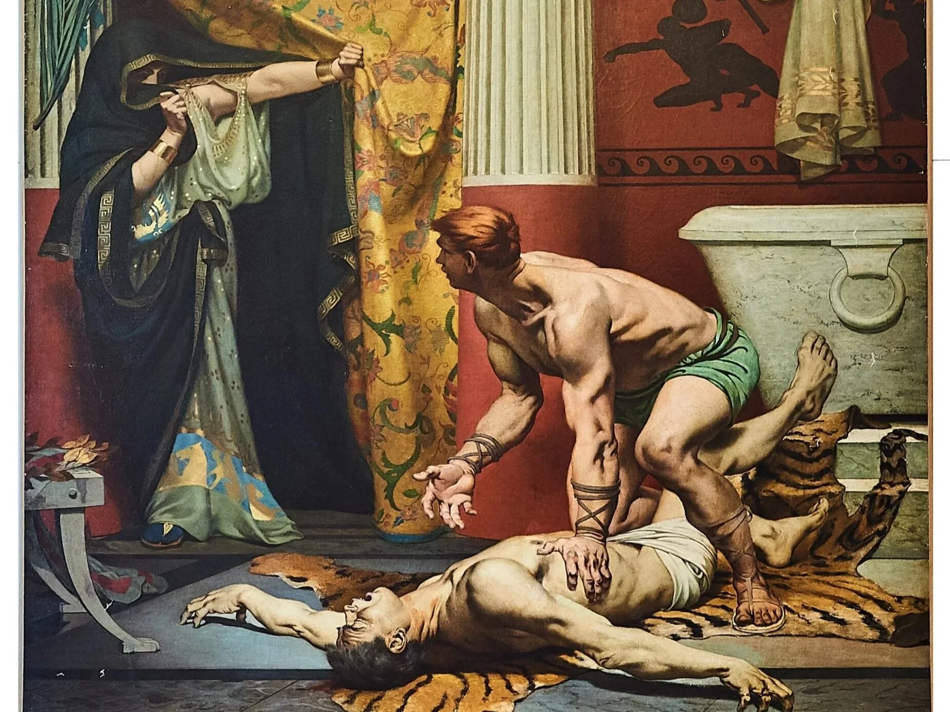 Fernand Pelez, Death of the Emperor Commodus
