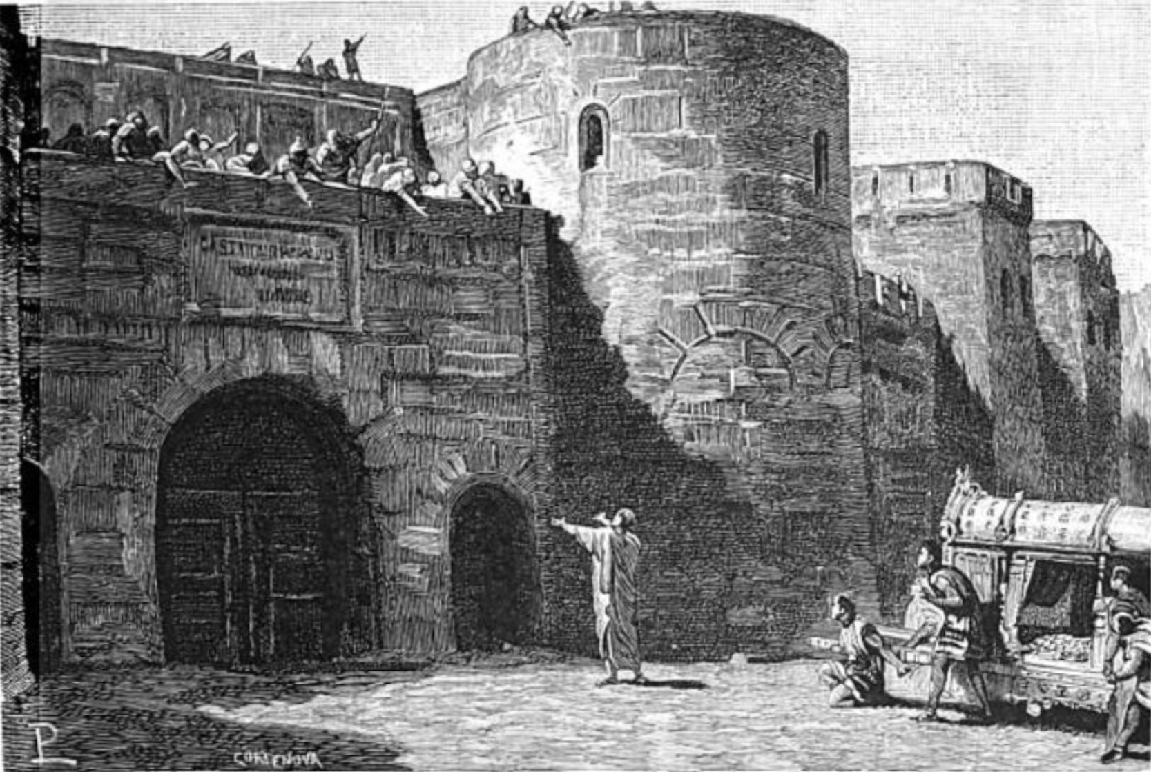 Lodovico Pogliaghi, Didius Julianus Buys the Empire