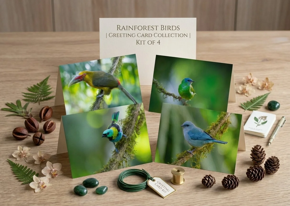 Atlantic Forest Greeting Card Pack (Set of 4)