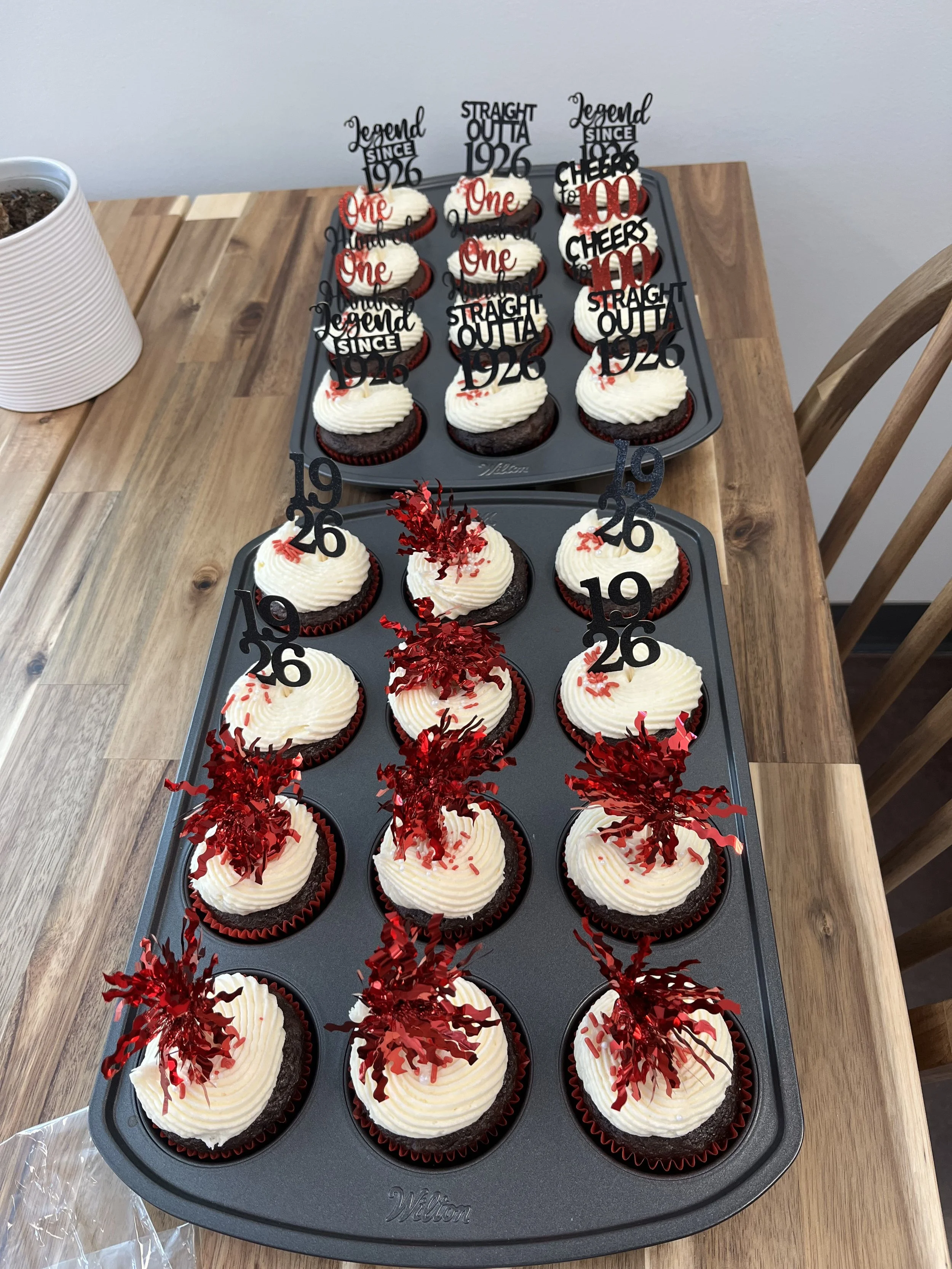 Centennial Celebration $30/dozen or $20/half dozen