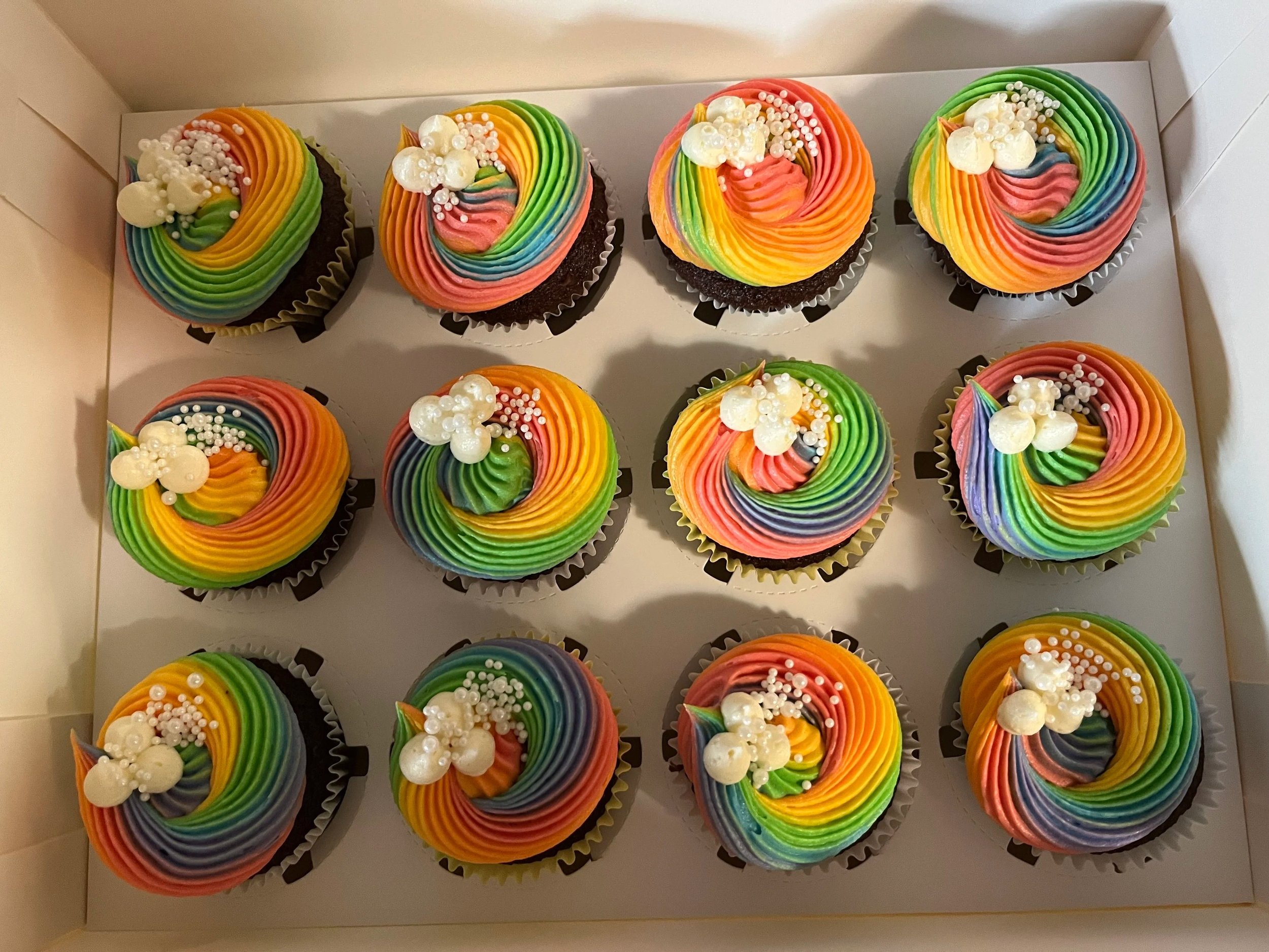 Pride Cupcakes $30/dozen or $20 half dozen