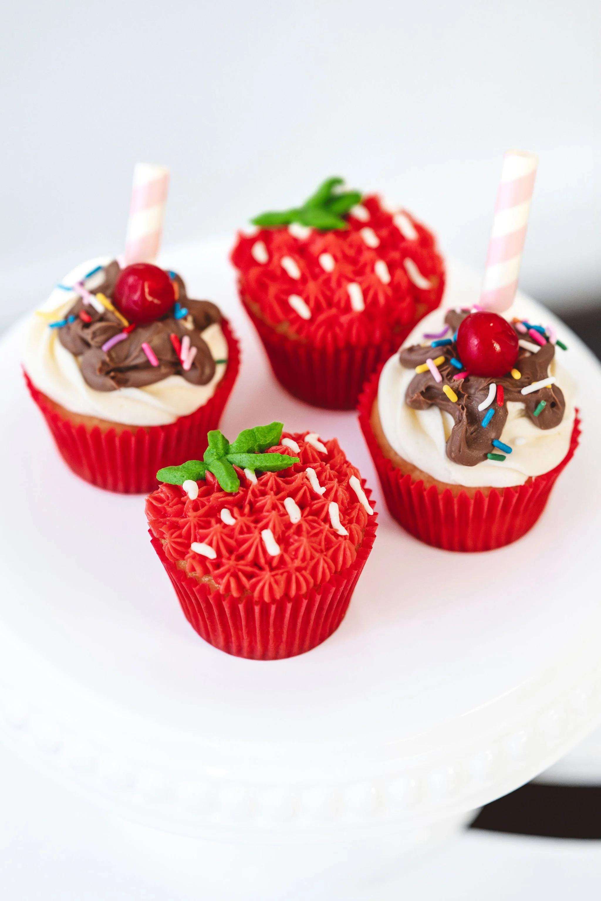 Sundaes & Strawberries $45/dozen or $30 half dozen