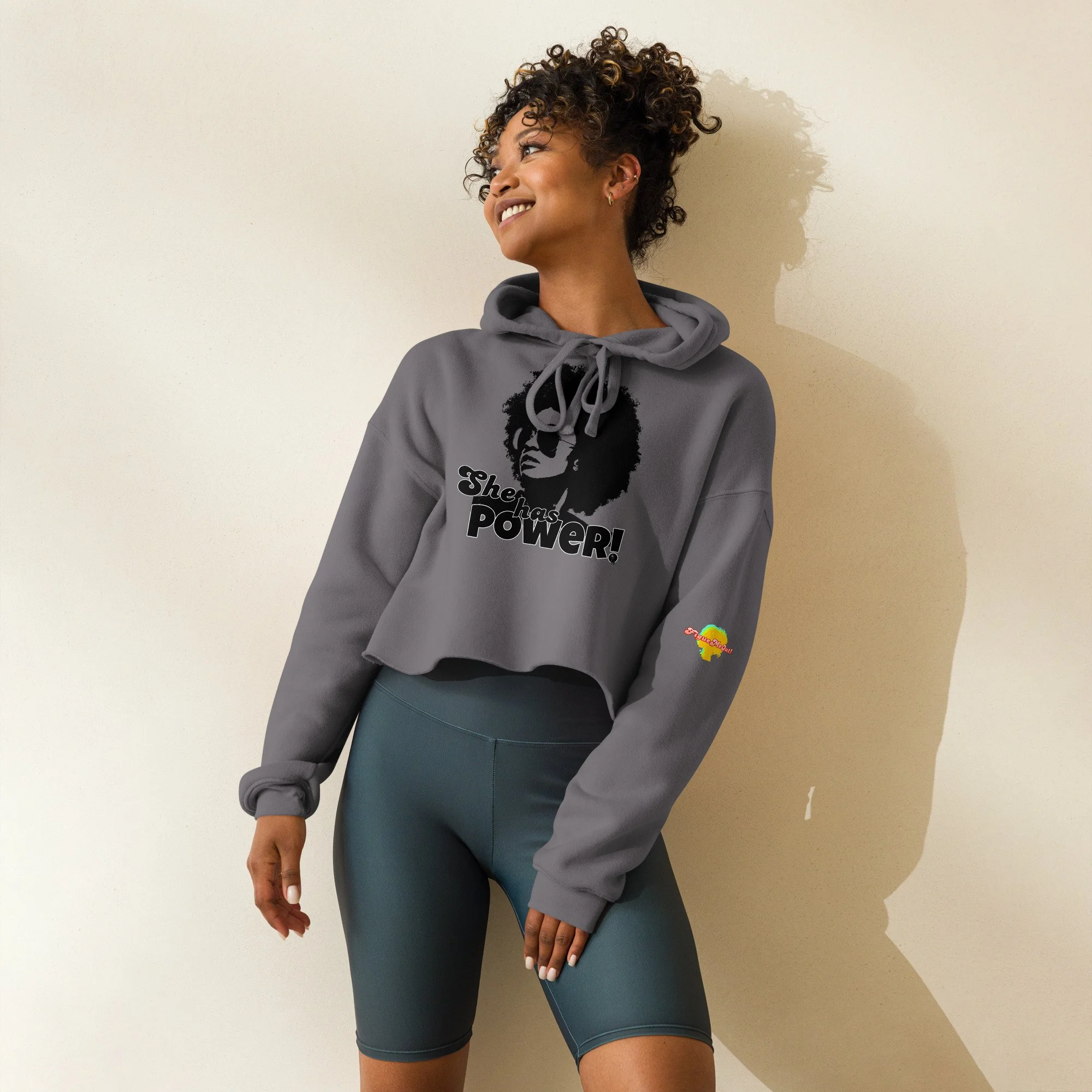 FigureMeOut! | SHP | Crop Hoodie