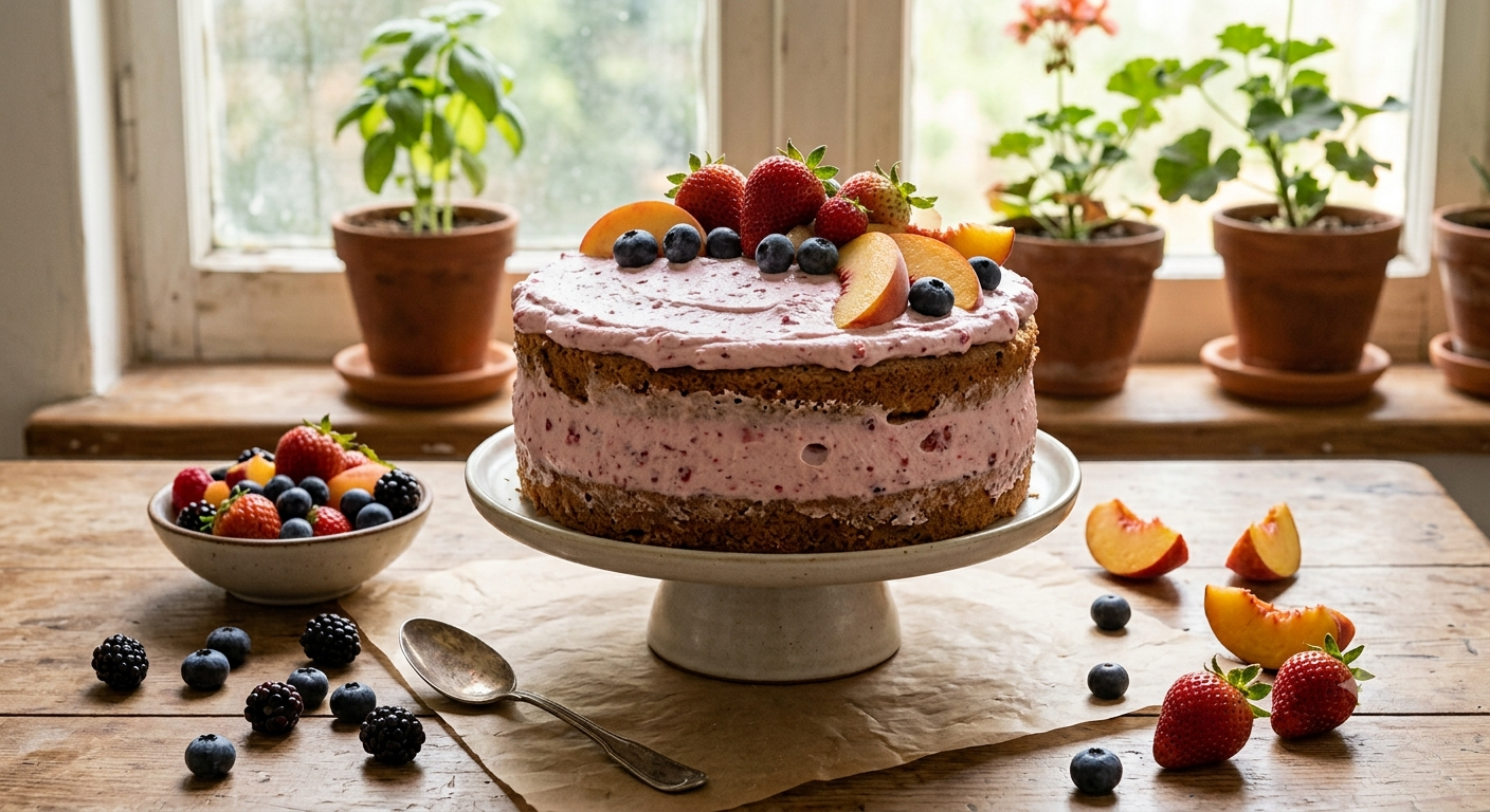 Summer Berry Cake