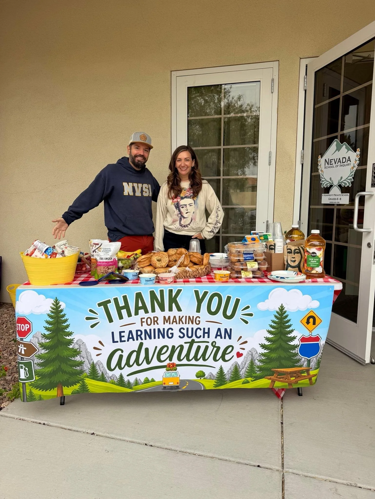 💛 From the bottom of our hearts &mdash; THANK YOU! 💛

This Teacher Appreciation Week left us completely speechless with gratitude. From the delicious breakfast to the fun picnic, the beautiful words of love in the videos. the tie-dye adventure, all