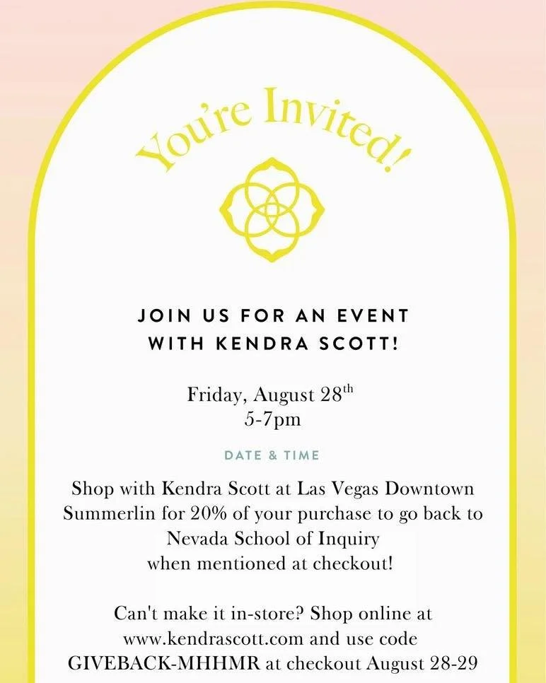 This Friday is our pop-up event at Kendra Scott. We hope you&rsquo;ll stop in to shop and say hello, shop online, or consider making a direct donation to support out of the box education. 

All donations support our off site learning experiences and 