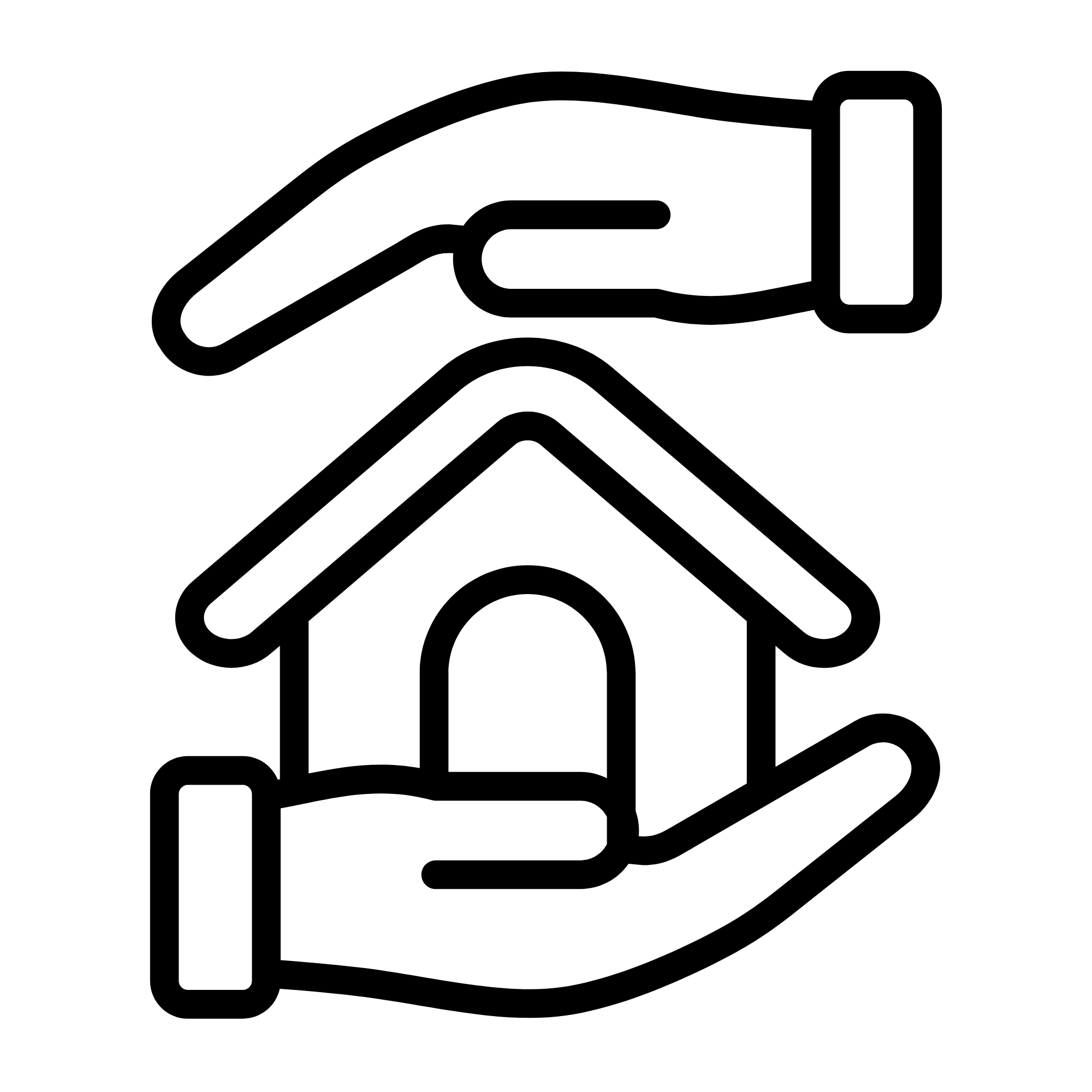 Mortgage consultation icon representing personalized home financing advice and loan planning guidance.