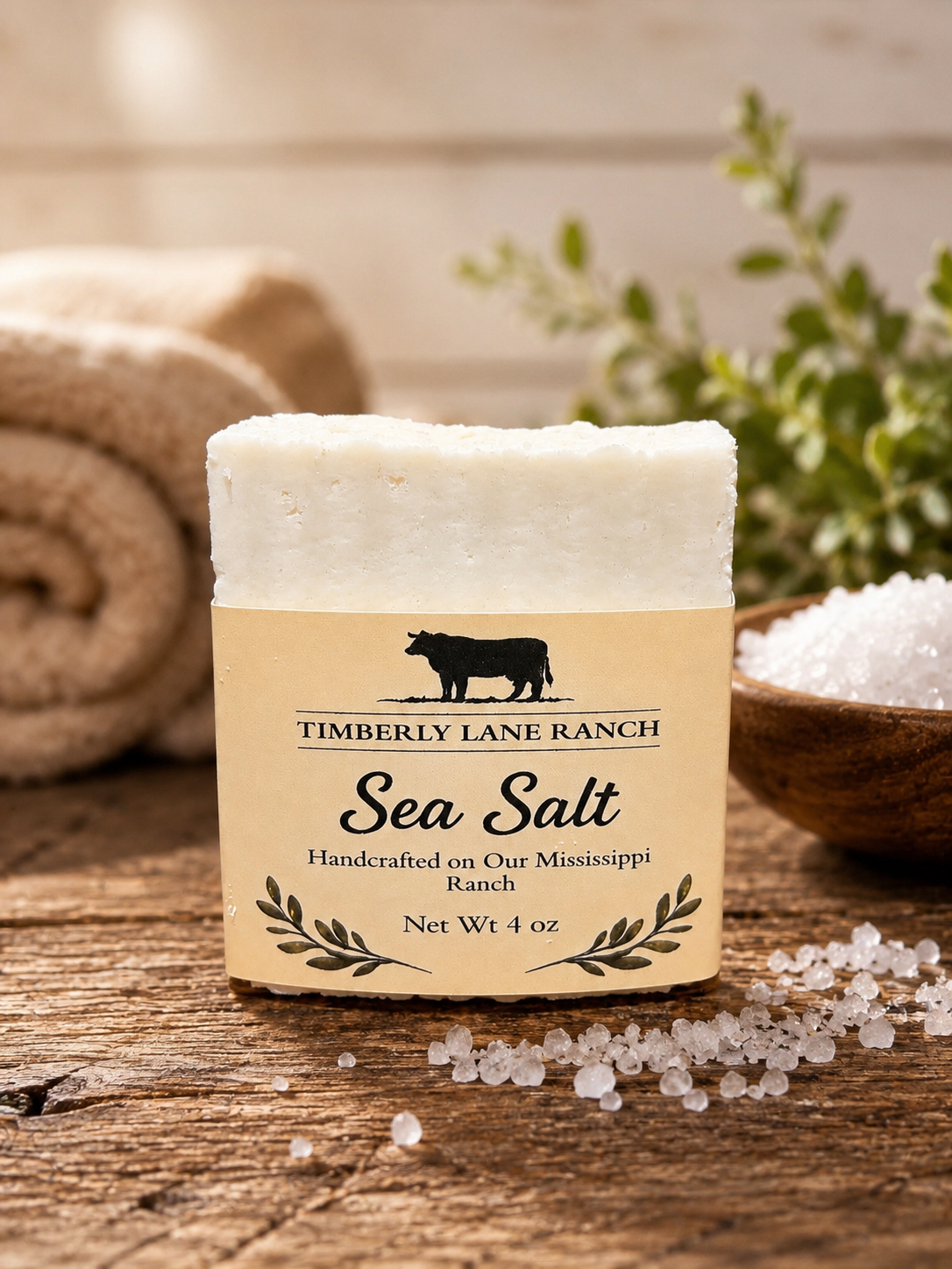 Sea Salt Ocean Breeze Soap Bar