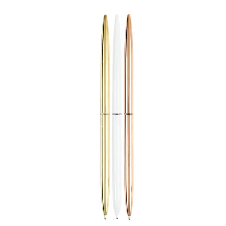 Gold & White Pen Set