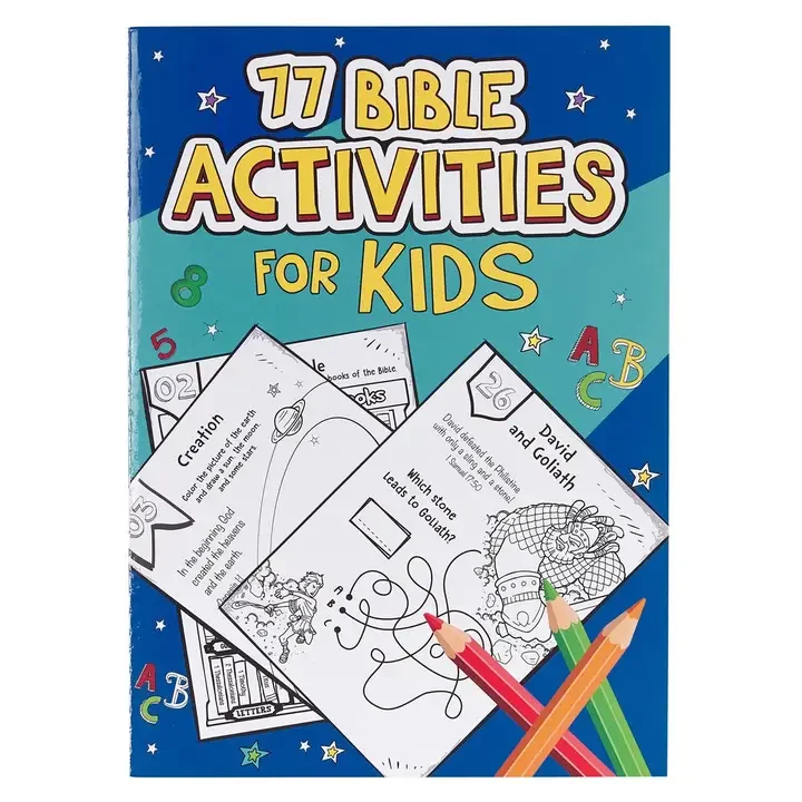 Kids Bible Activity Book