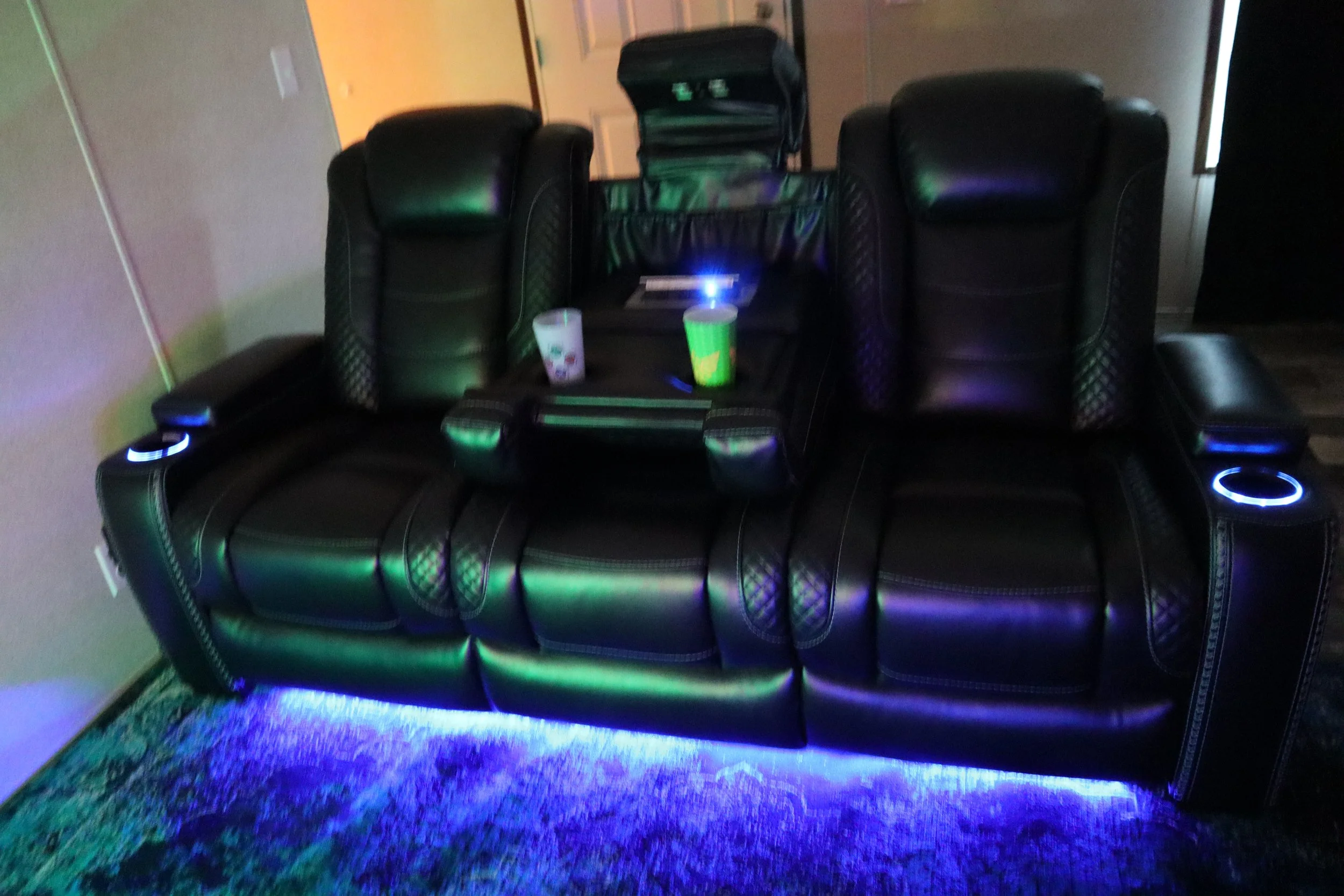 The epic gamer couch.
