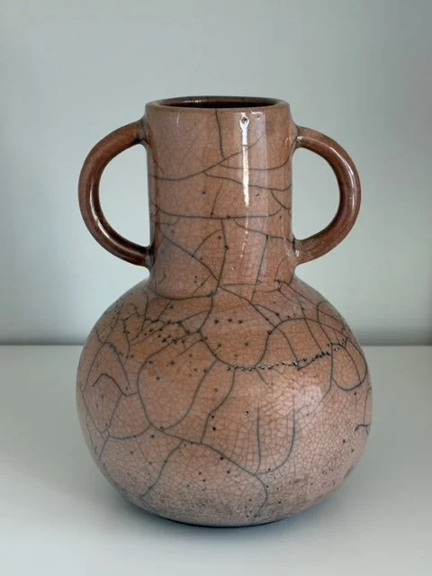 Etruscan Style Raku Vessel