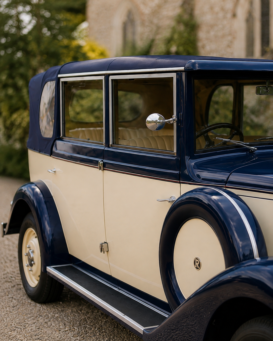 Bertie interior west sussex classic wedding cars 3.png