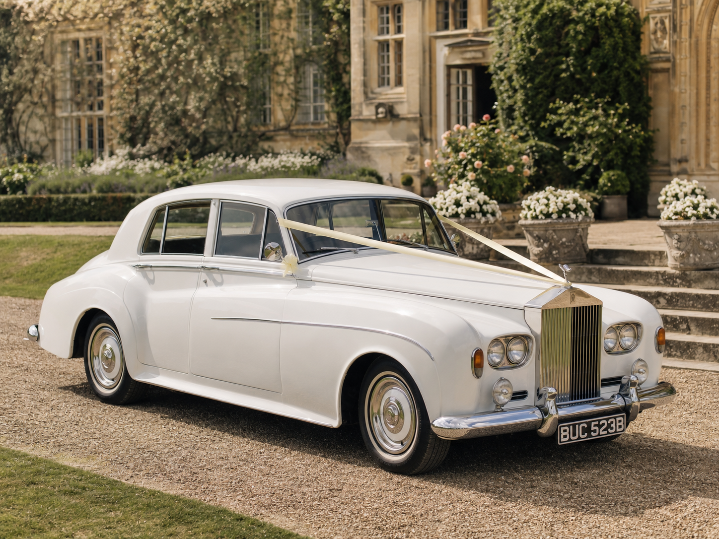 Earl 1964 Rolls-Royce Silver Cloud wedding car hire in West Sussex