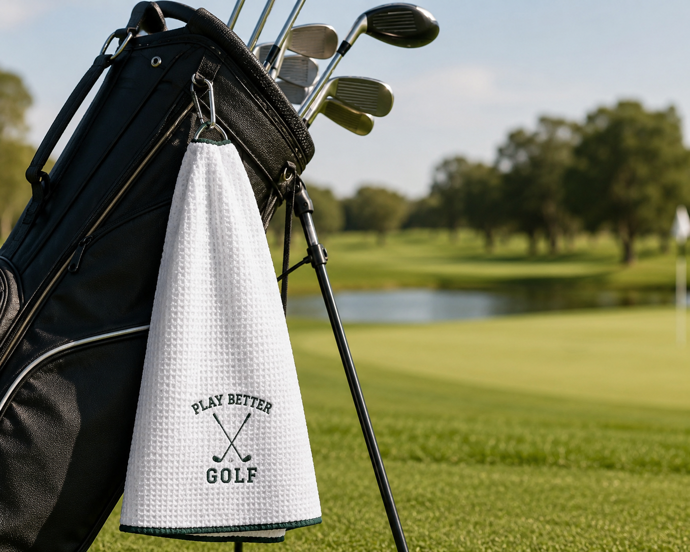 Pro Performance Golf Towel with Clip