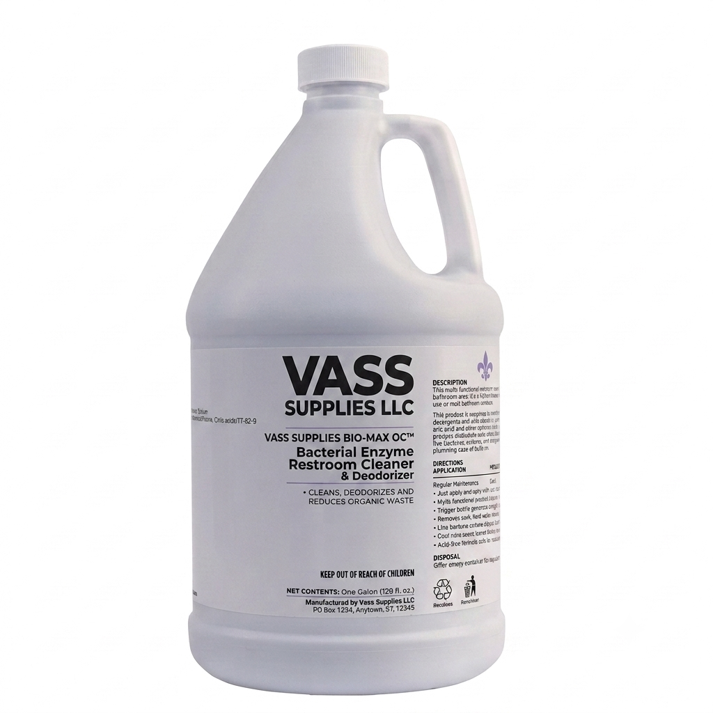 Bio-Max OC Bacterial Enzyme Restroom Cleaner & Deodorizer