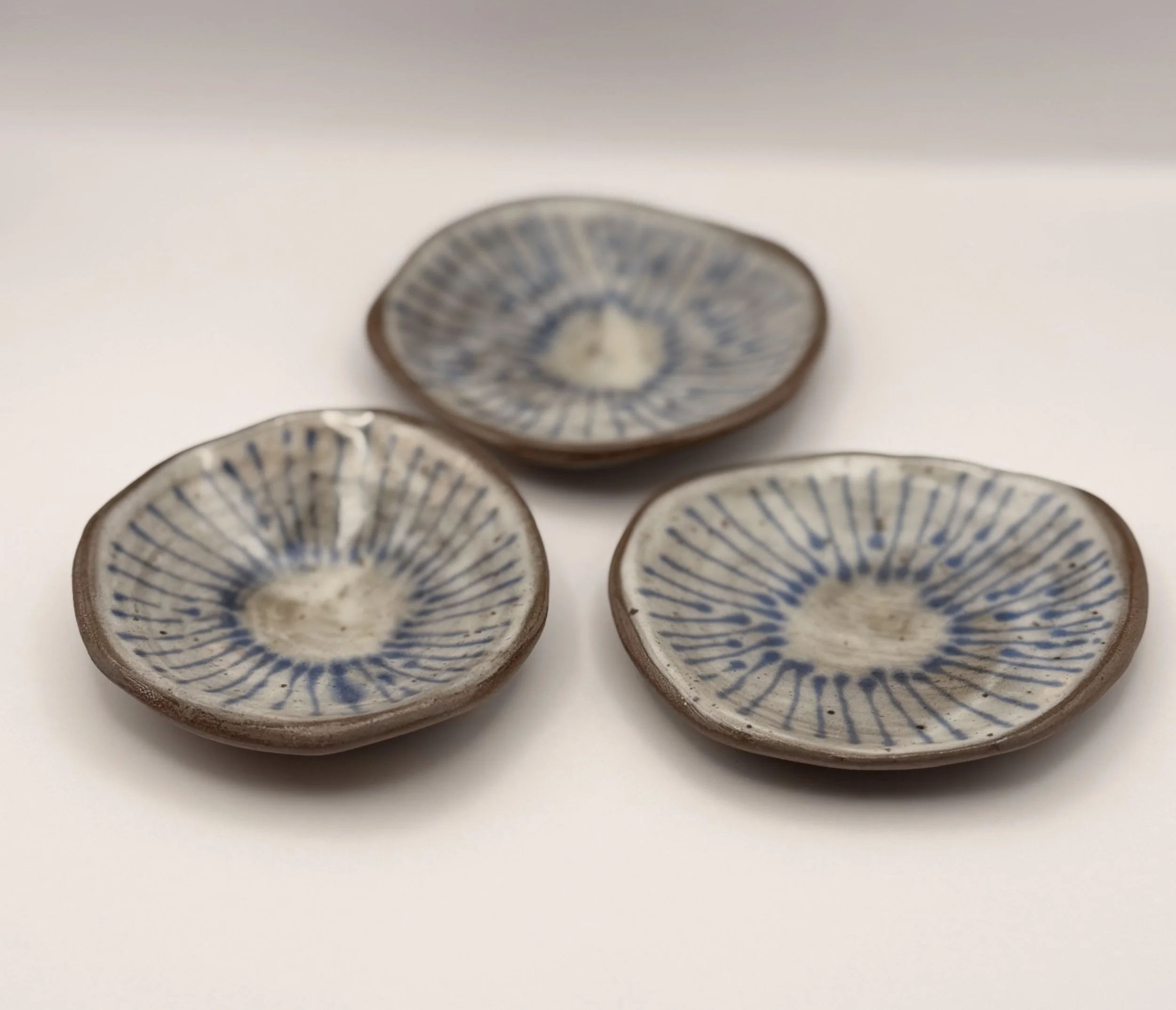 Small trinket dish- sunburst design