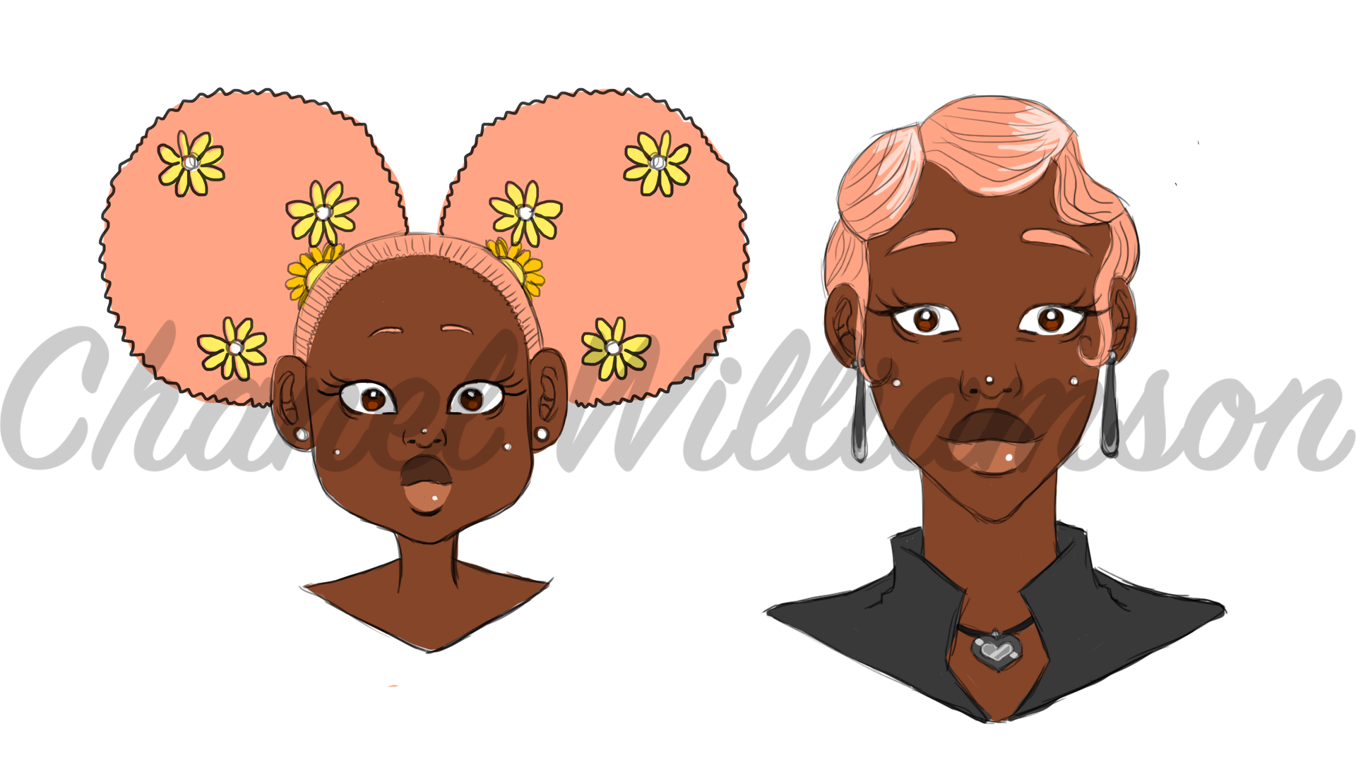 Amaryllis and Mommy - Design Concept