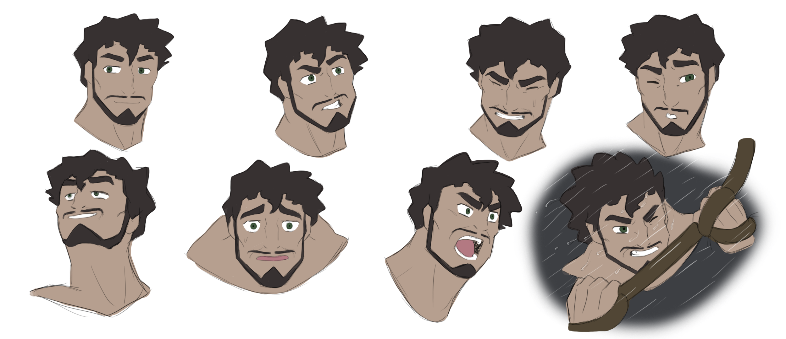 Sea Explorer - Expressions sheet
