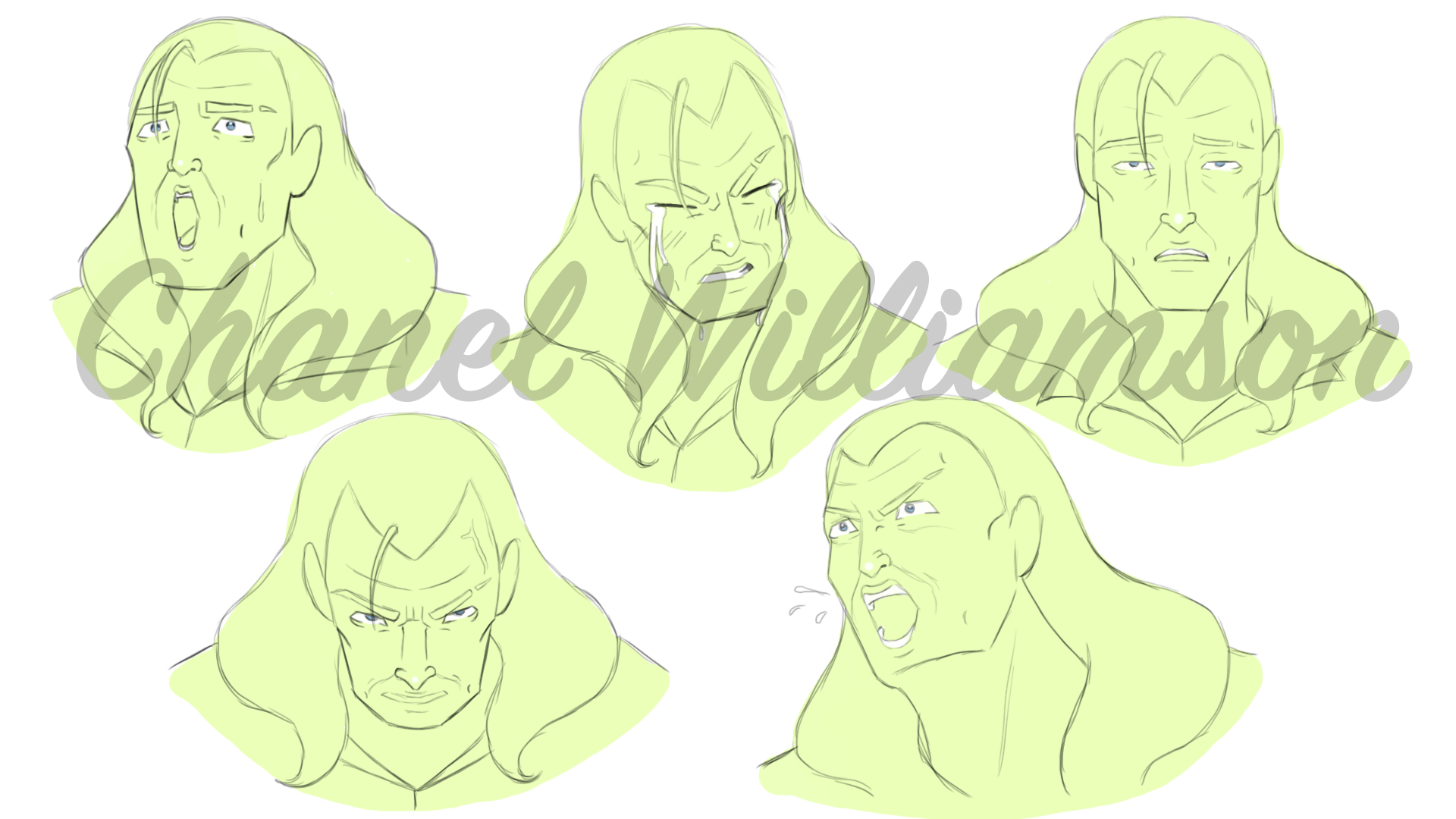 Husband - Expressions Sheet