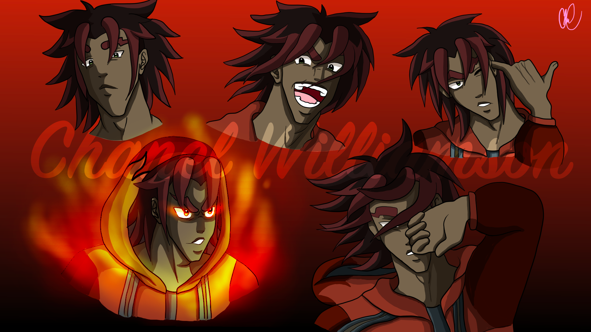 Kael - Expressions Sheet