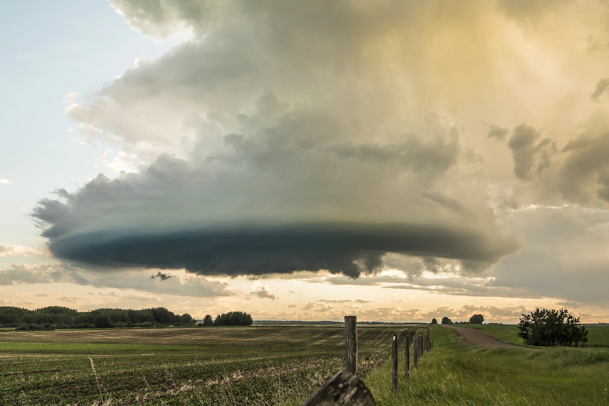 The mother ship arrives in rural Alberta 