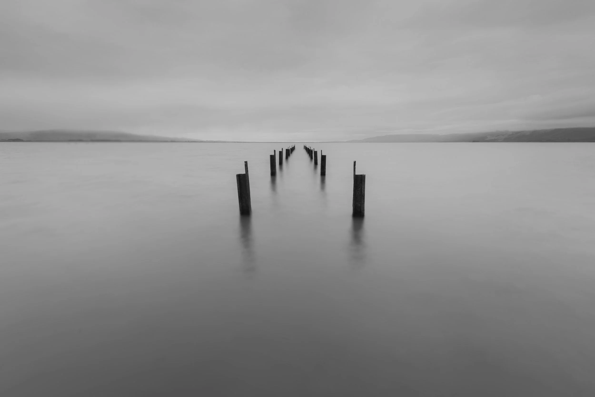 A calm day on Lake Wairarapa