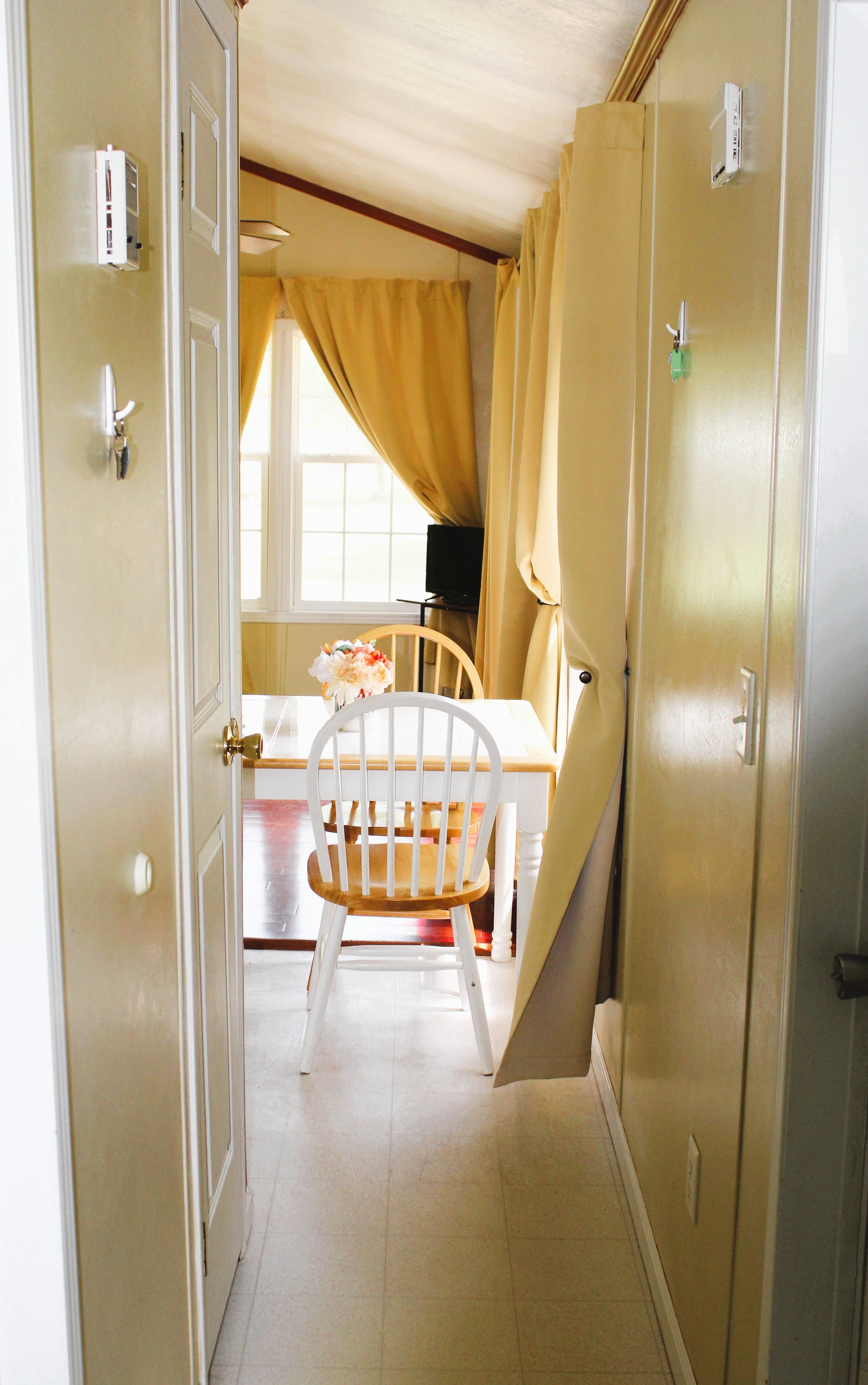 Hallway in park model