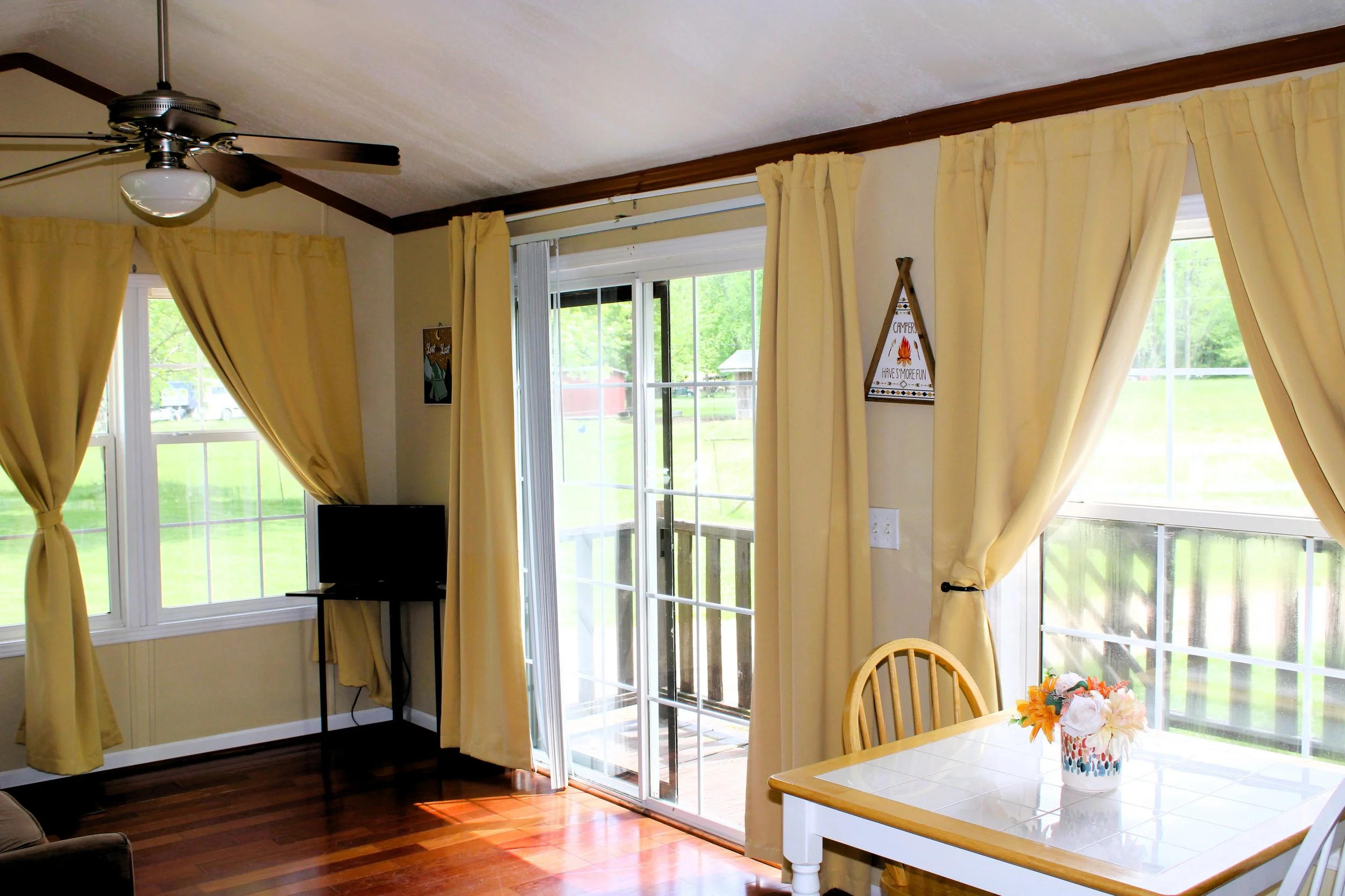 livingroom in park model